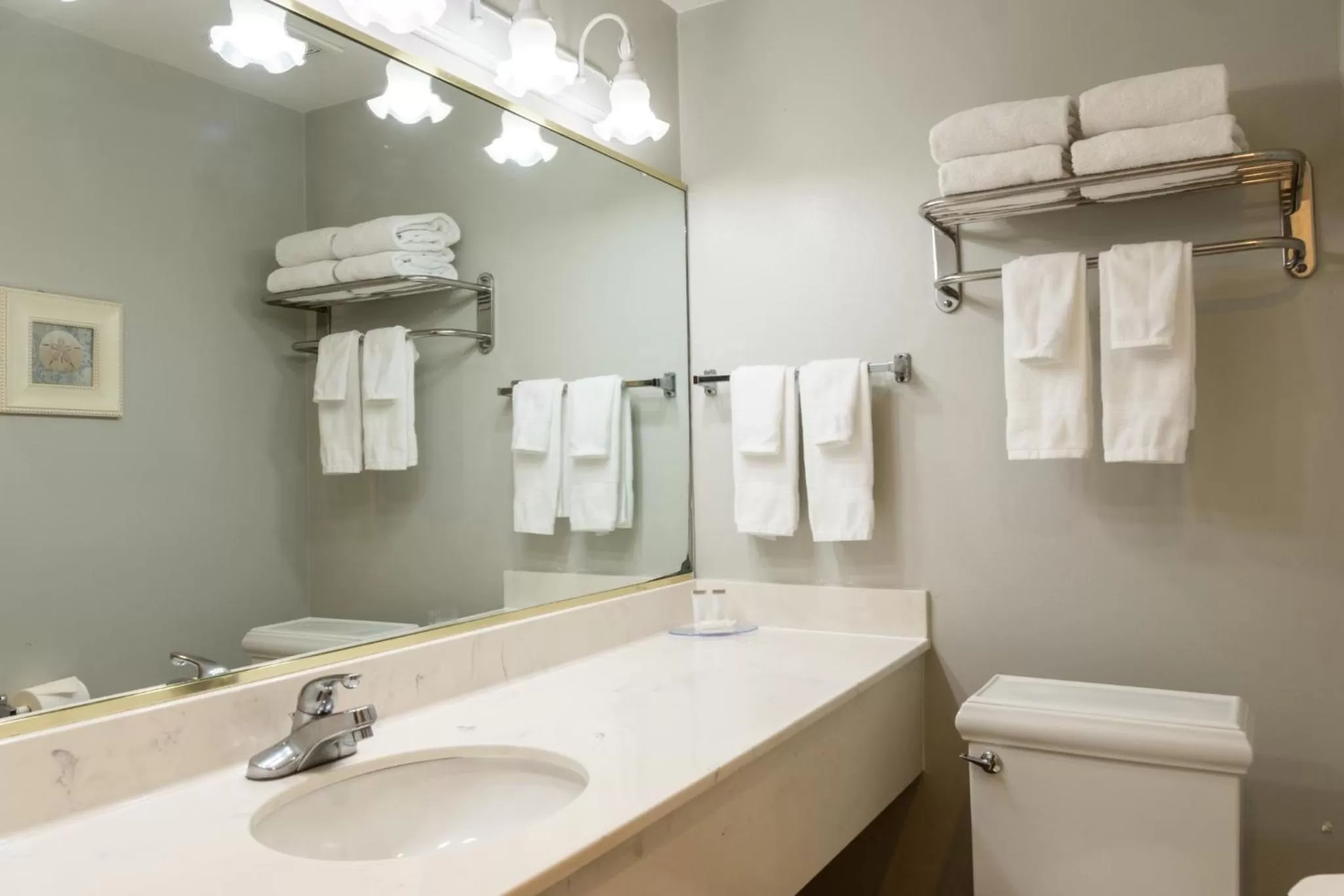 Bathroom in Travelodge by Wyndham Monterey Bay