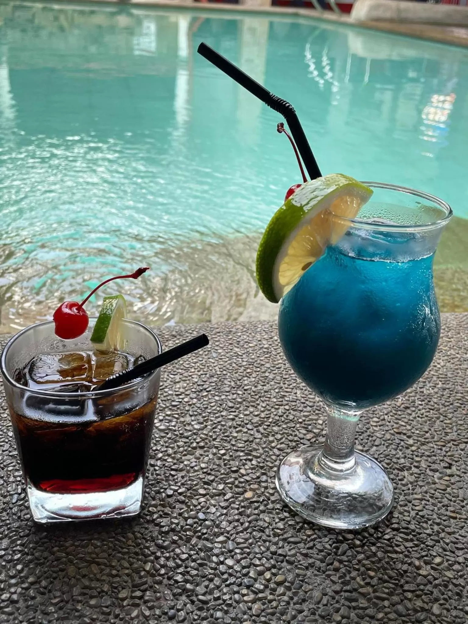 Pool view in Arizona Beach Resort, Subic Bay, Philippines 2200