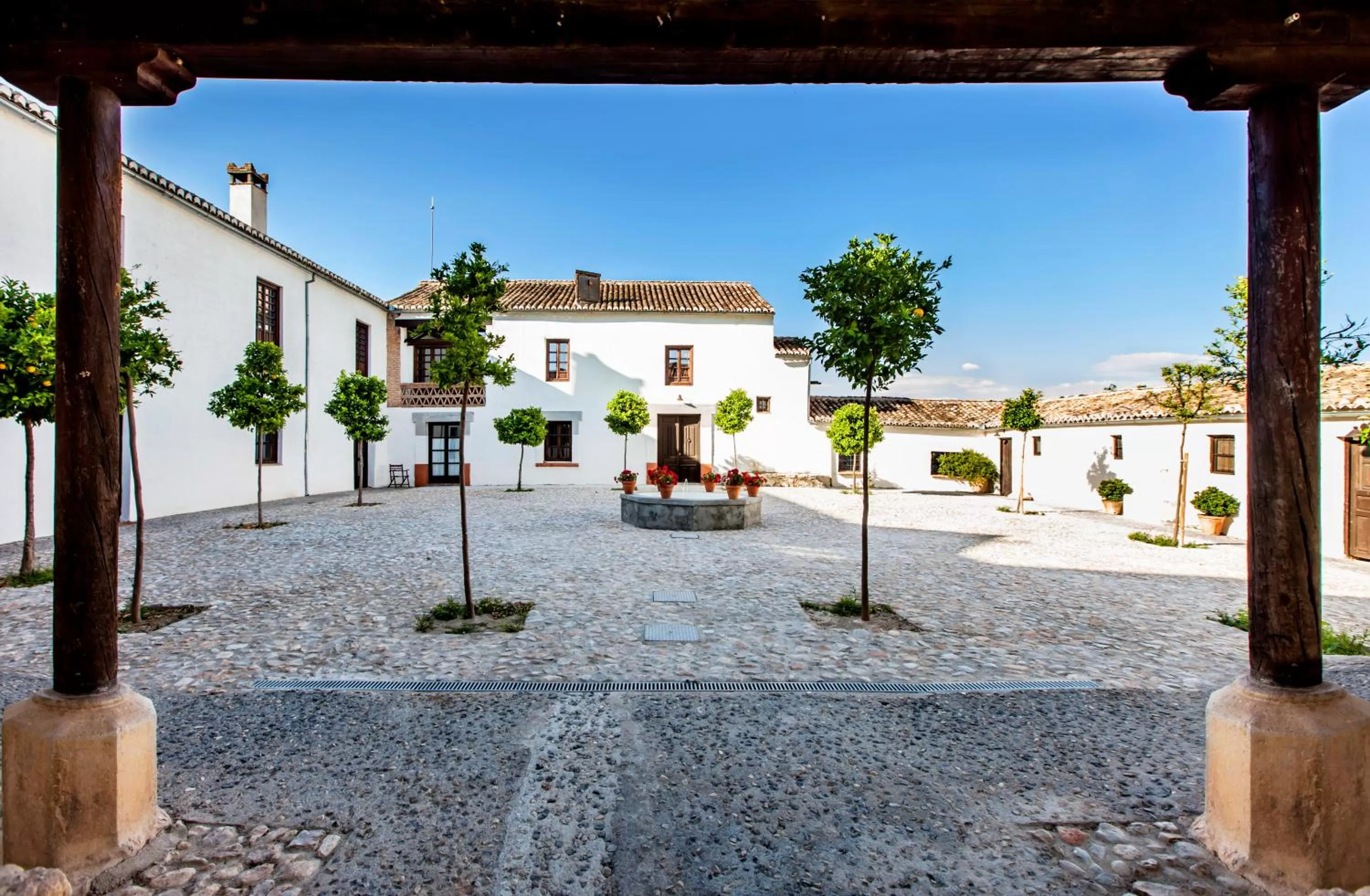 Patio in Hotel Cortijo del Marqués