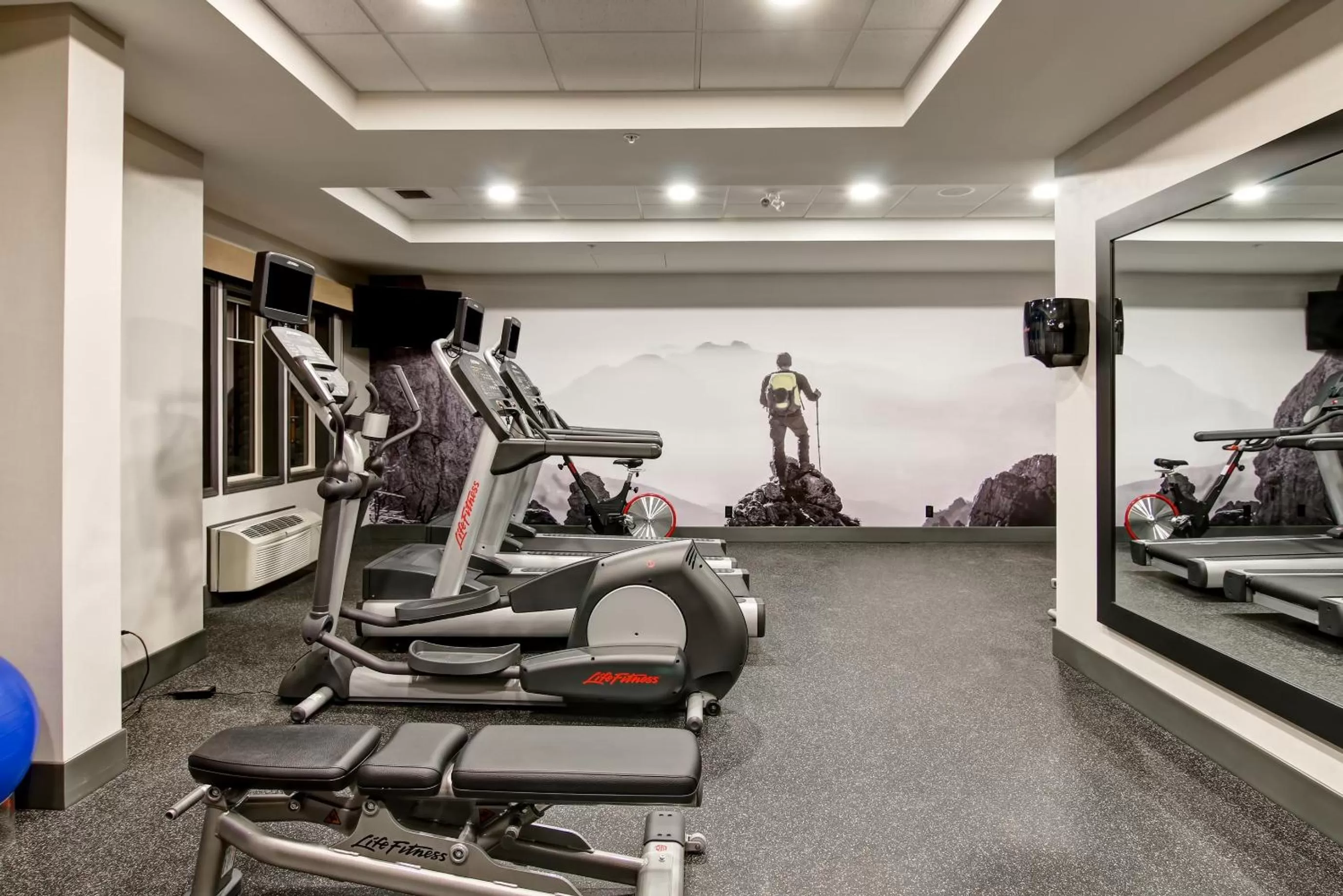 Fitness centre/facilities in Canalta Lodge