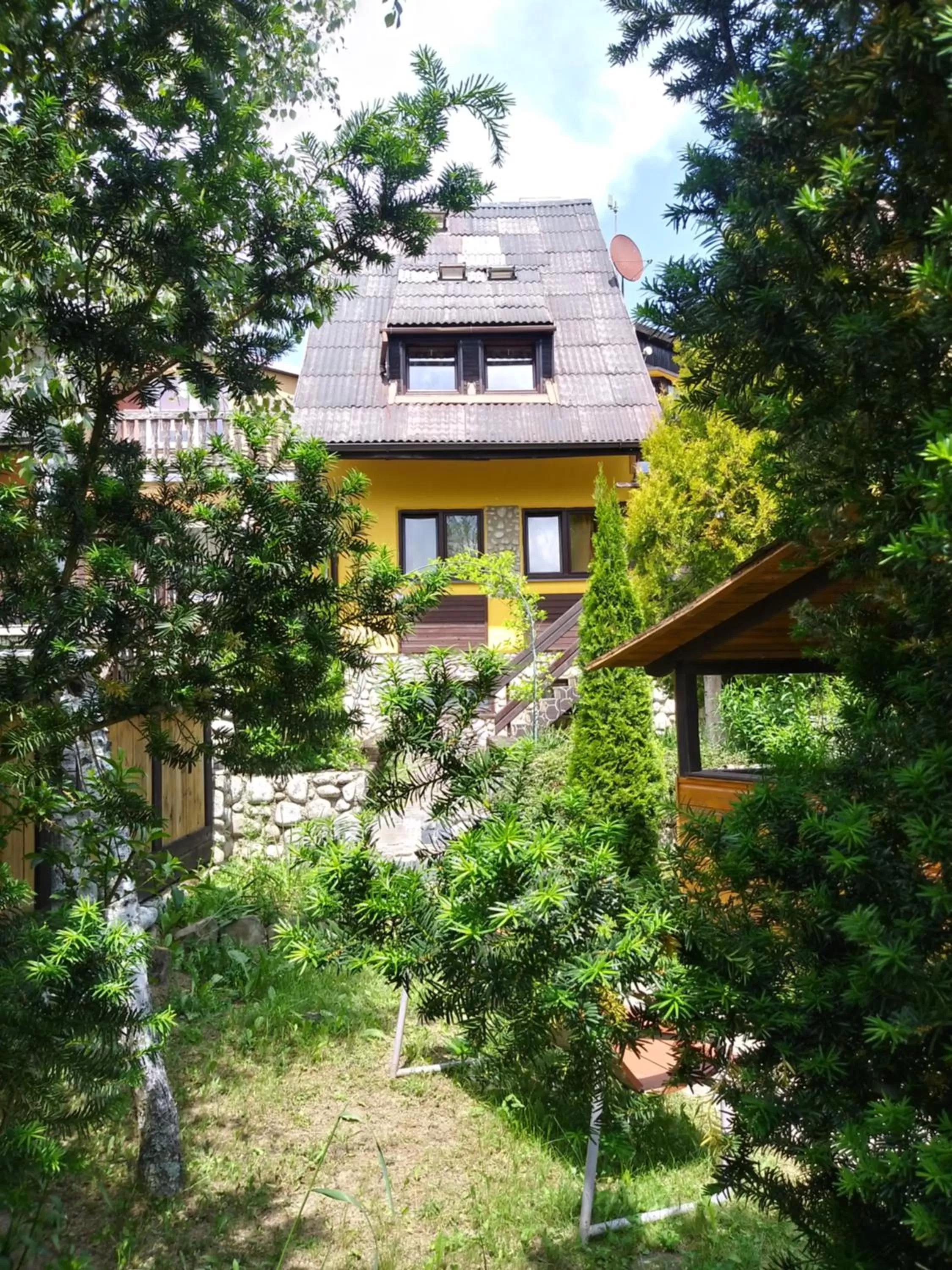 Garden, Property Building in Penzión Skitour