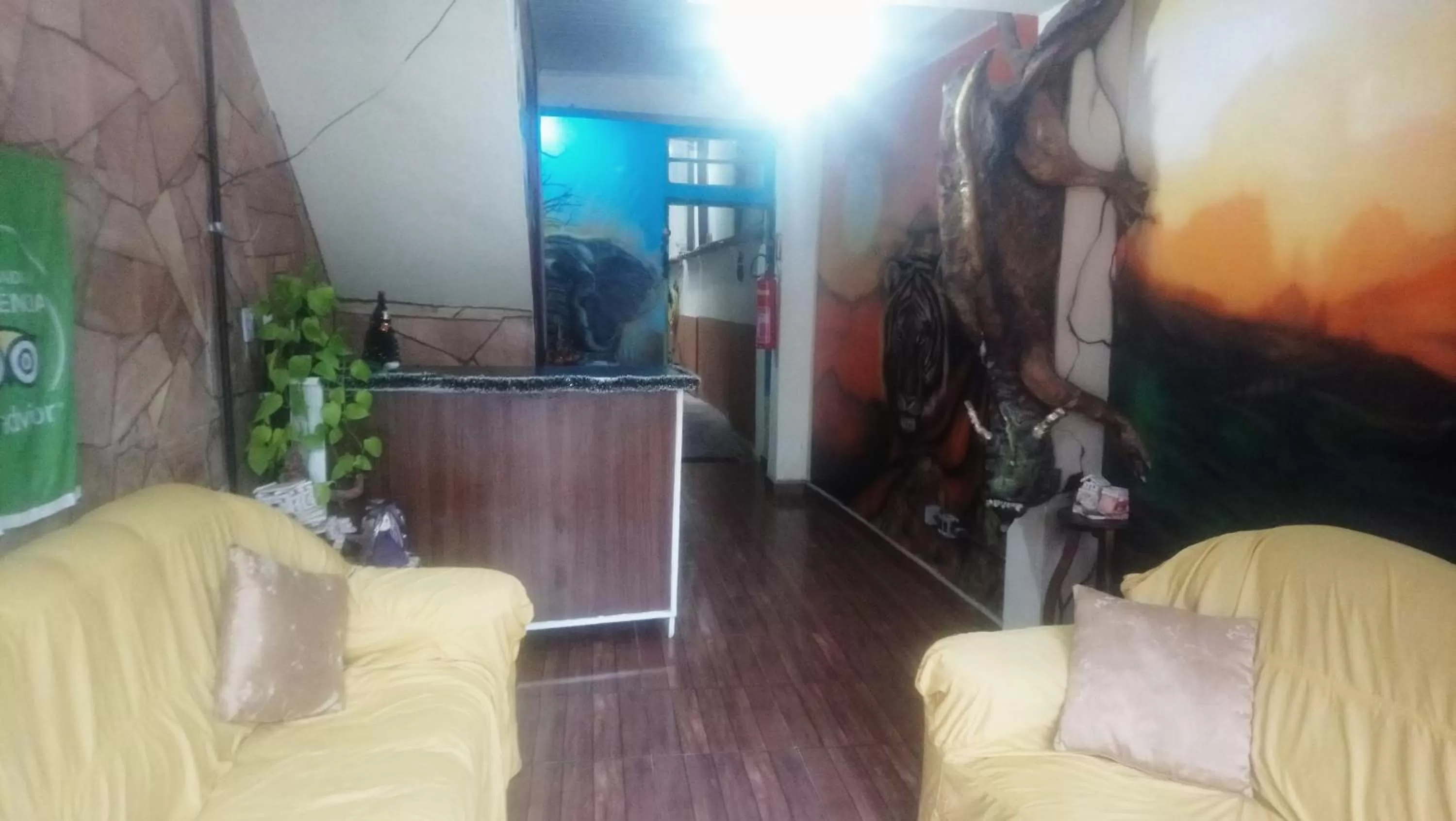 Lobby or reception in Pousada Encanto e Magia