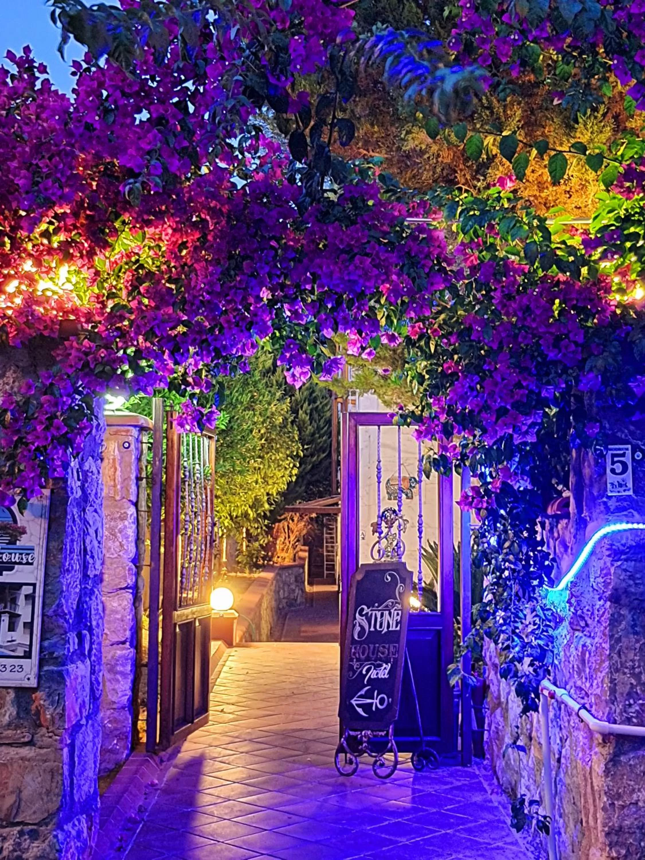 Facade/entrance in Stone House Hotel