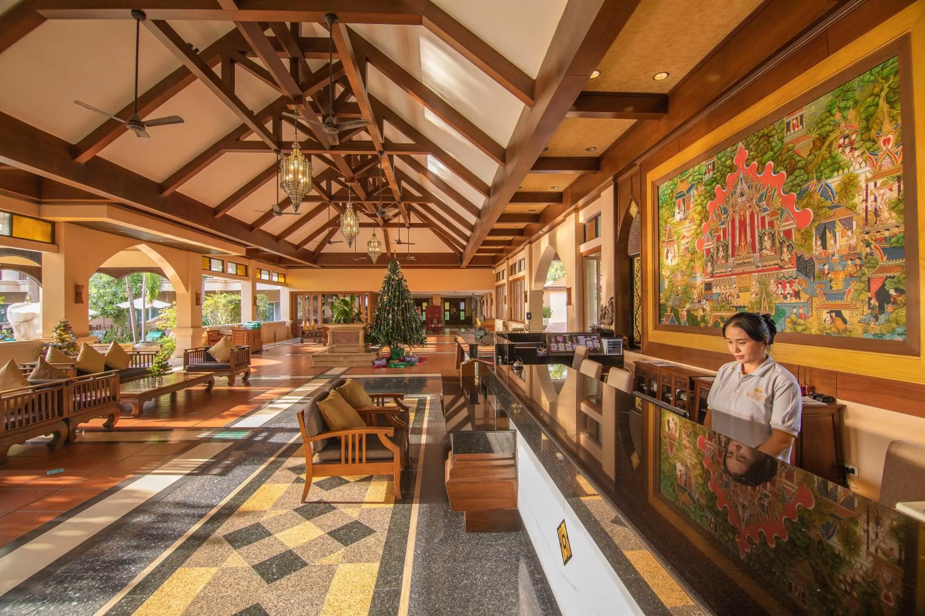 Lobby or reception in Avalon Beach Resort