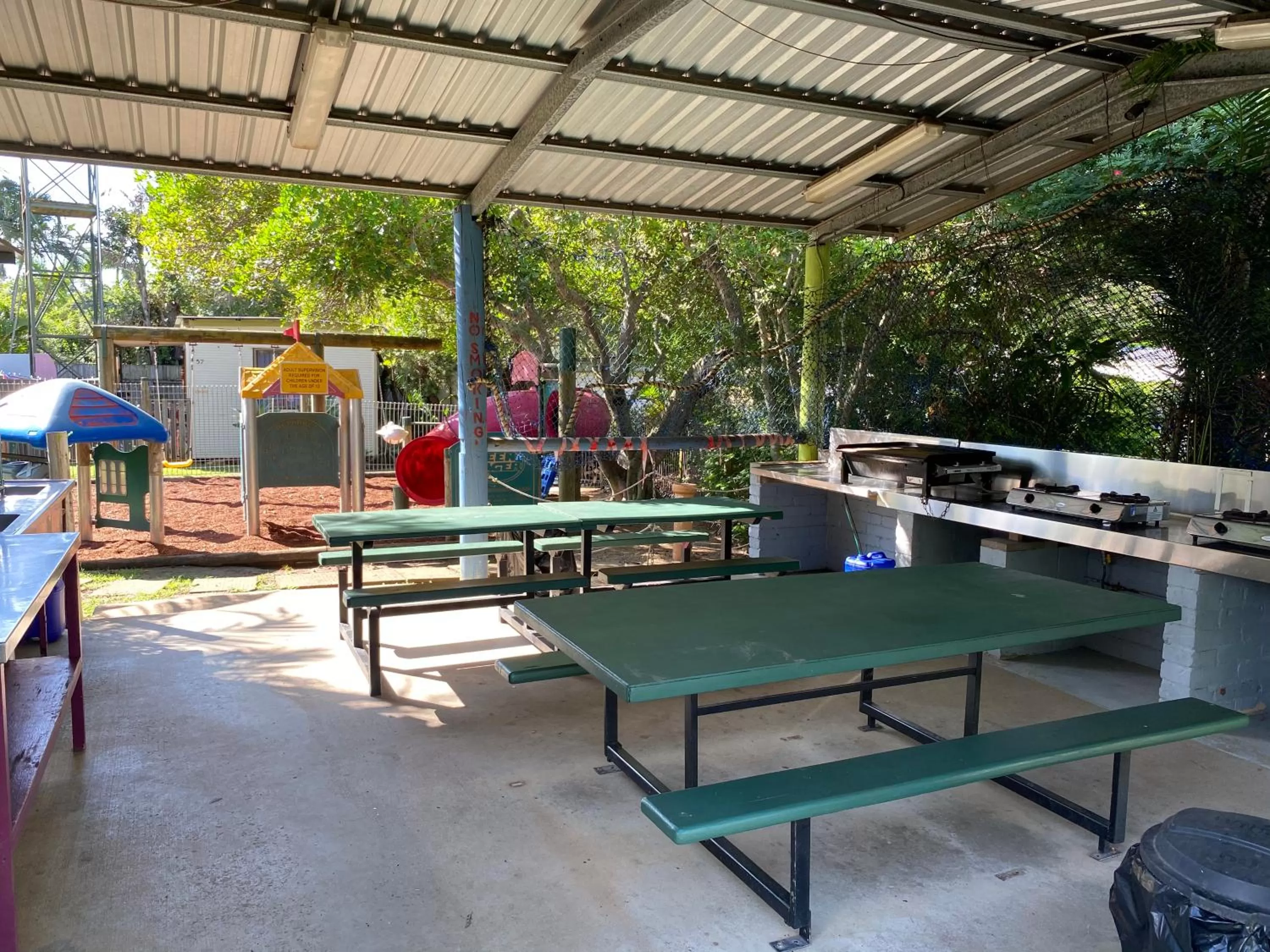 BBQ facilities in Bundaberg Park Village