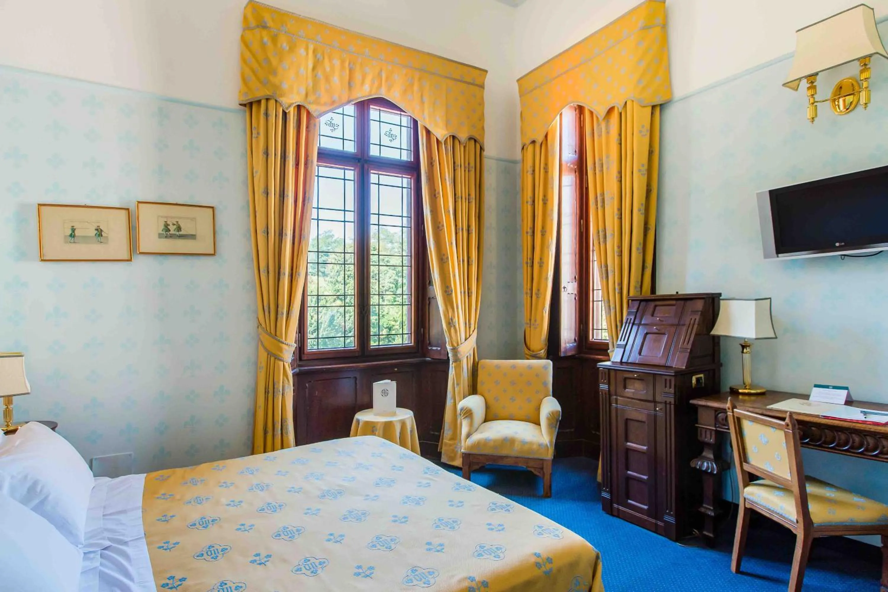 Bedroom, Bed in Castello Dal Pozzo Resort Lago Maggiore - Preferred Hotels & Resorts
