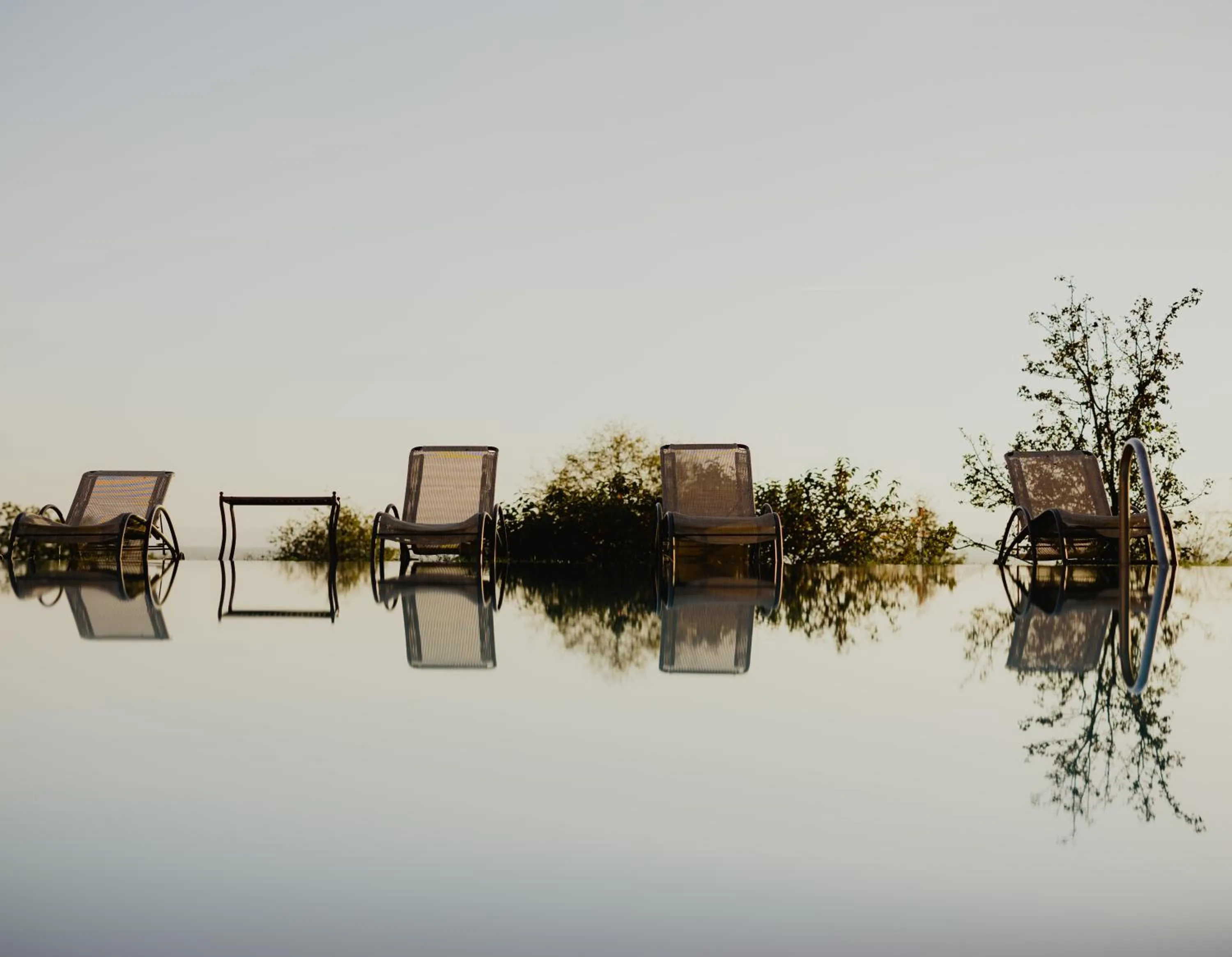 Swimming pool in Il Falconiere Relais & Spa