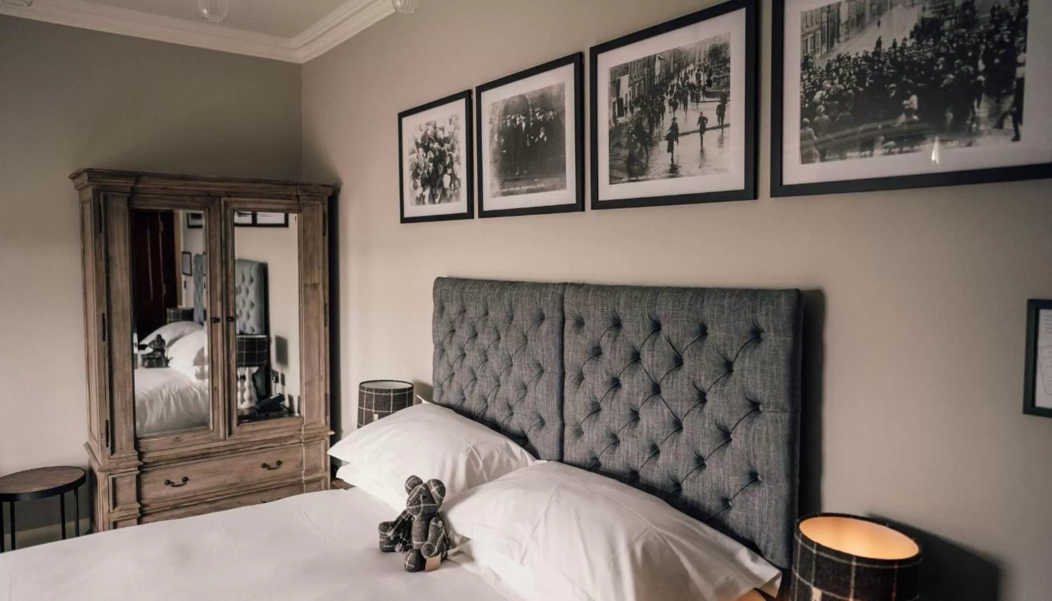 Bed in The Kirkwall Hotel