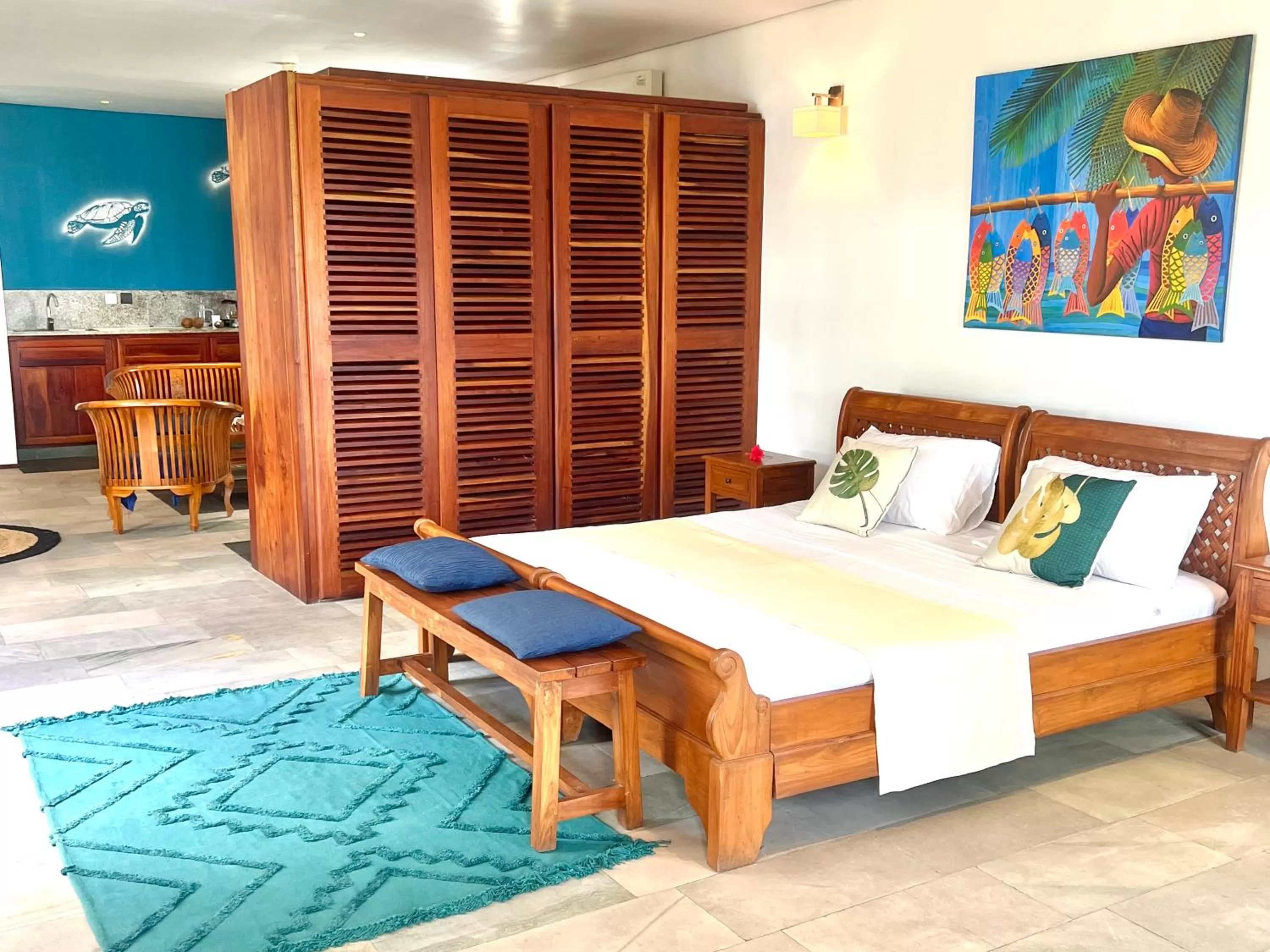 Photo of the whole room, Bed in Hilltop Boutique Hotel