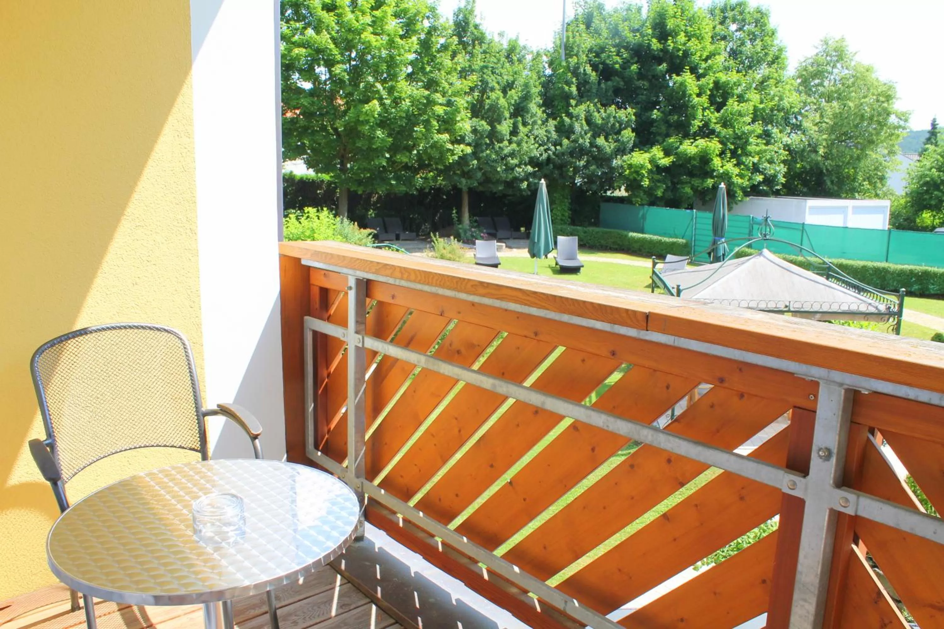 Balcony/Terrace in Garden & SPA Hotel Das Götzfried