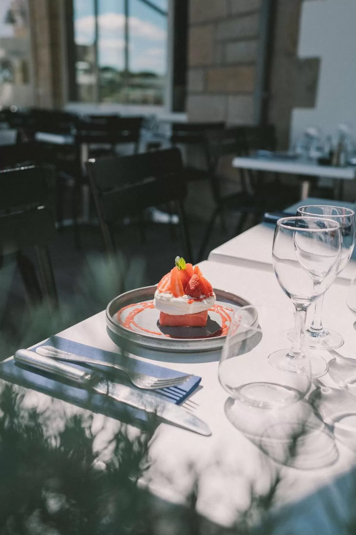 Food close-up in Hotel Du Bac