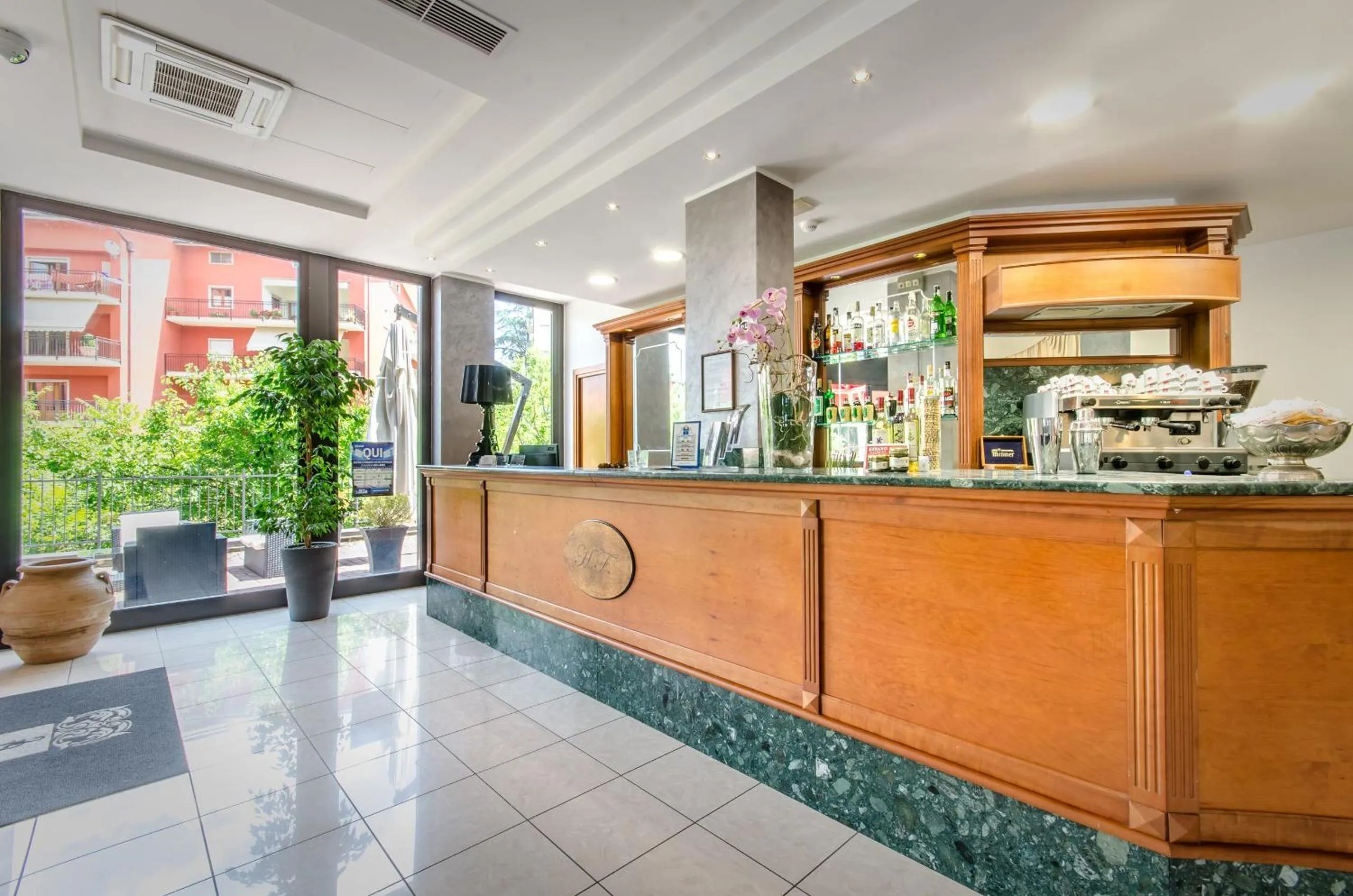 Lobby or reception in Hotel Federico II