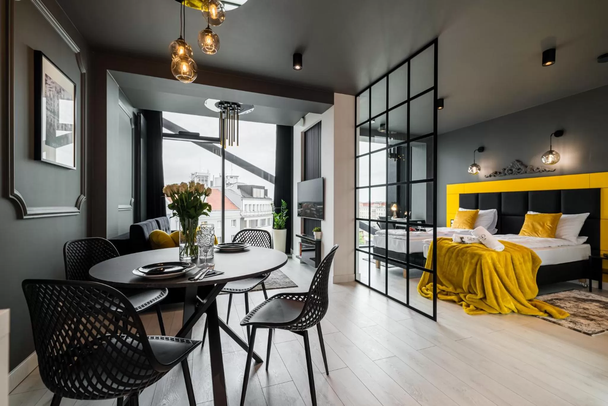 Bed in Q18 ApartHotel