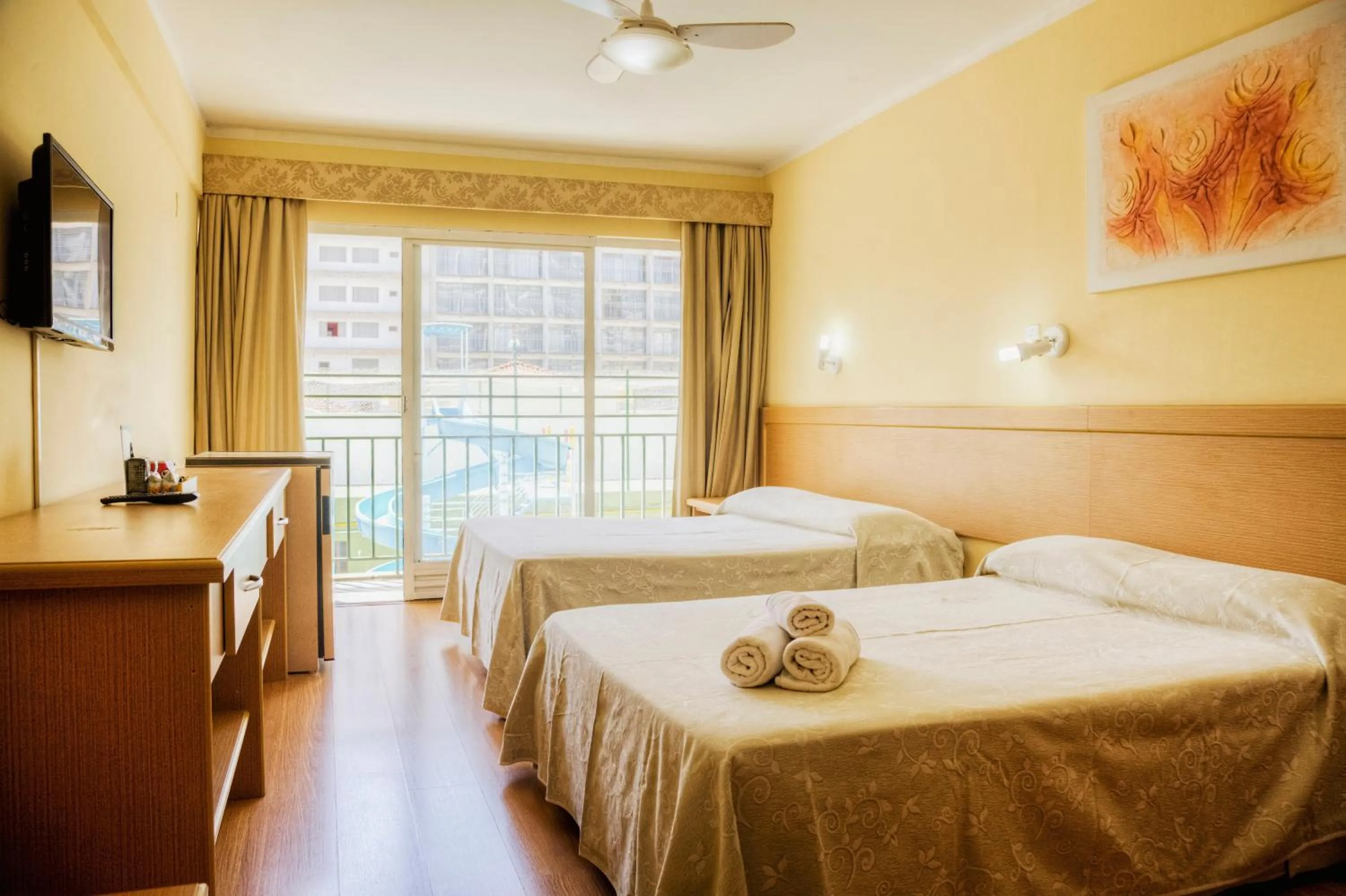 Bed in Hotel Nacional Inn Poços de Caldas - Lazer completo e Gastronomia no Centro