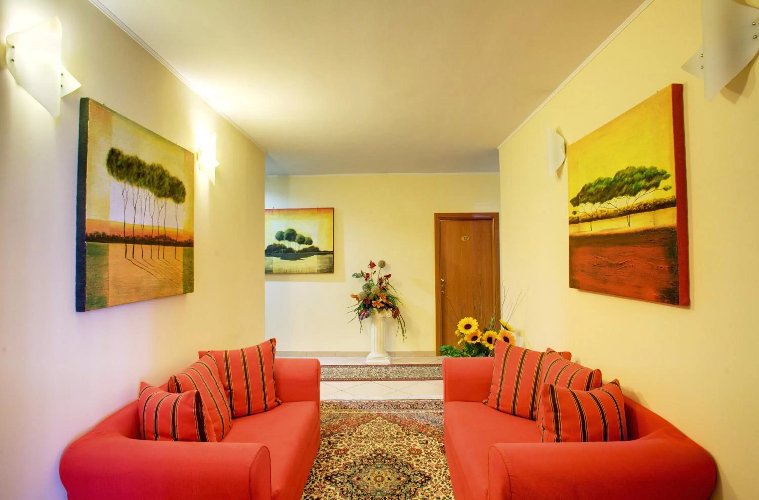 Decorative detail in Lo Scacciapensieri Hotel & Restaurant