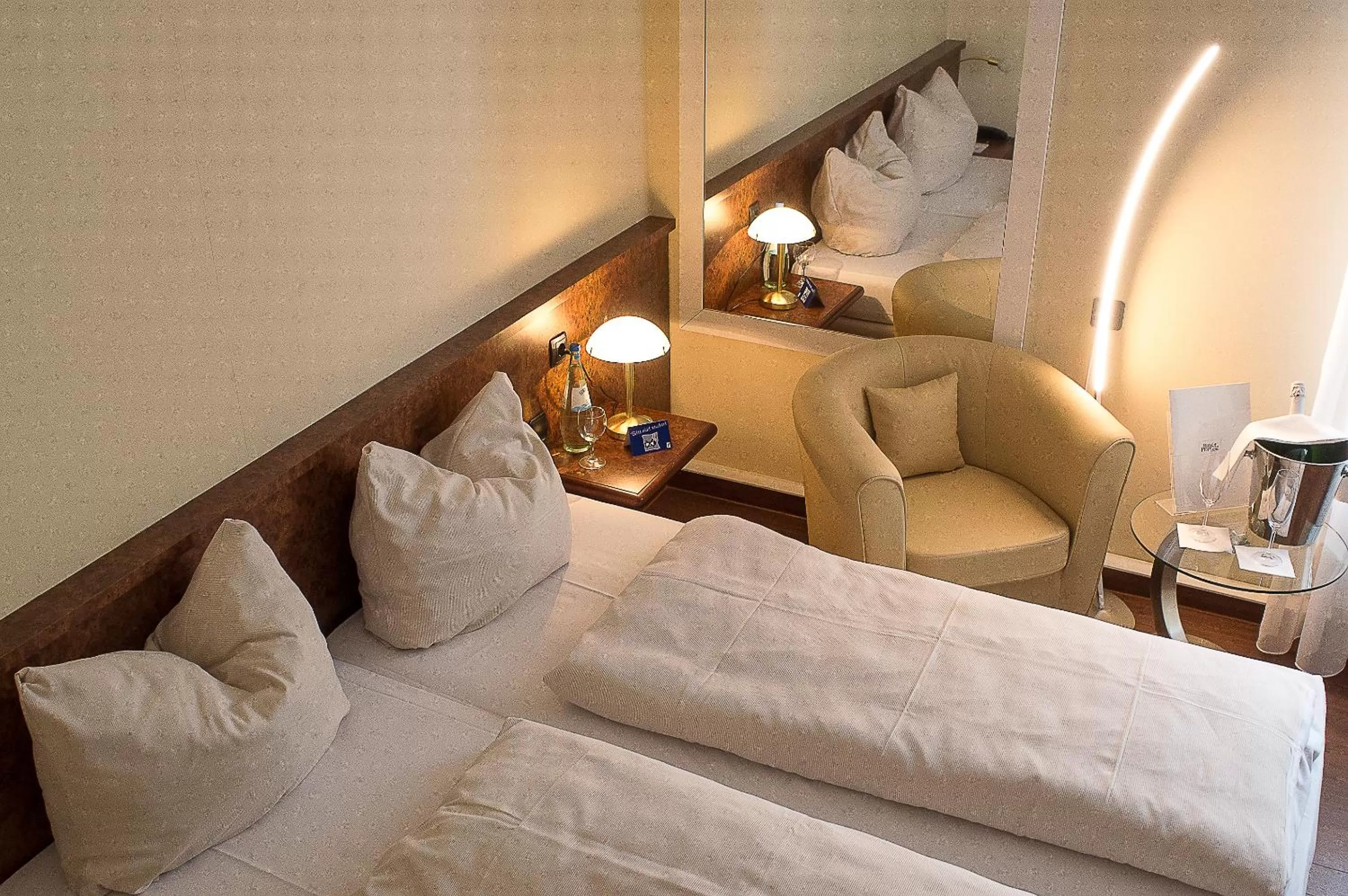 Bed in Hotel Primula