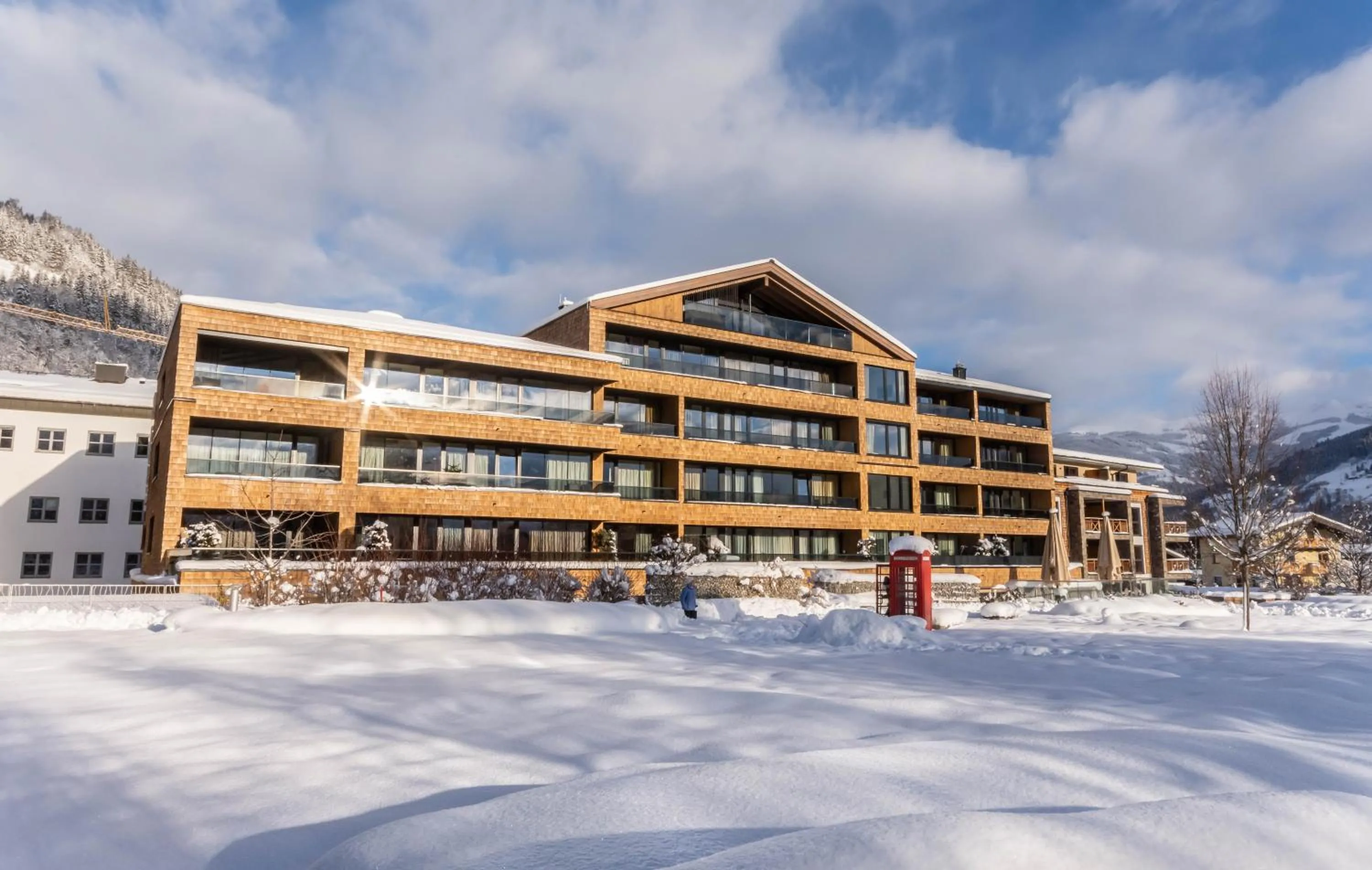 Property building, Winter in Schönblick Residence - Absolut Alpine Apartments