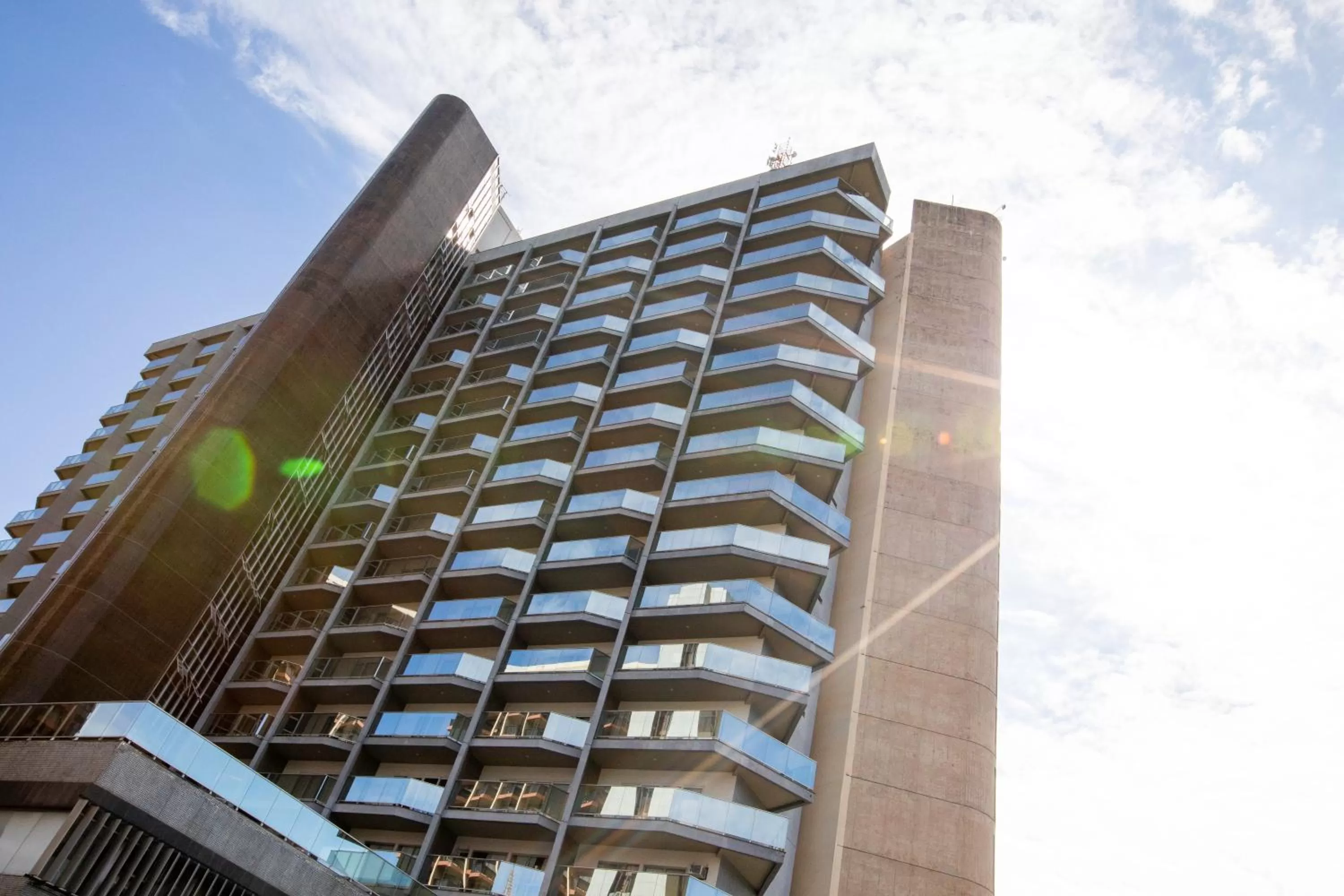 Property building in Manhattan Plaza