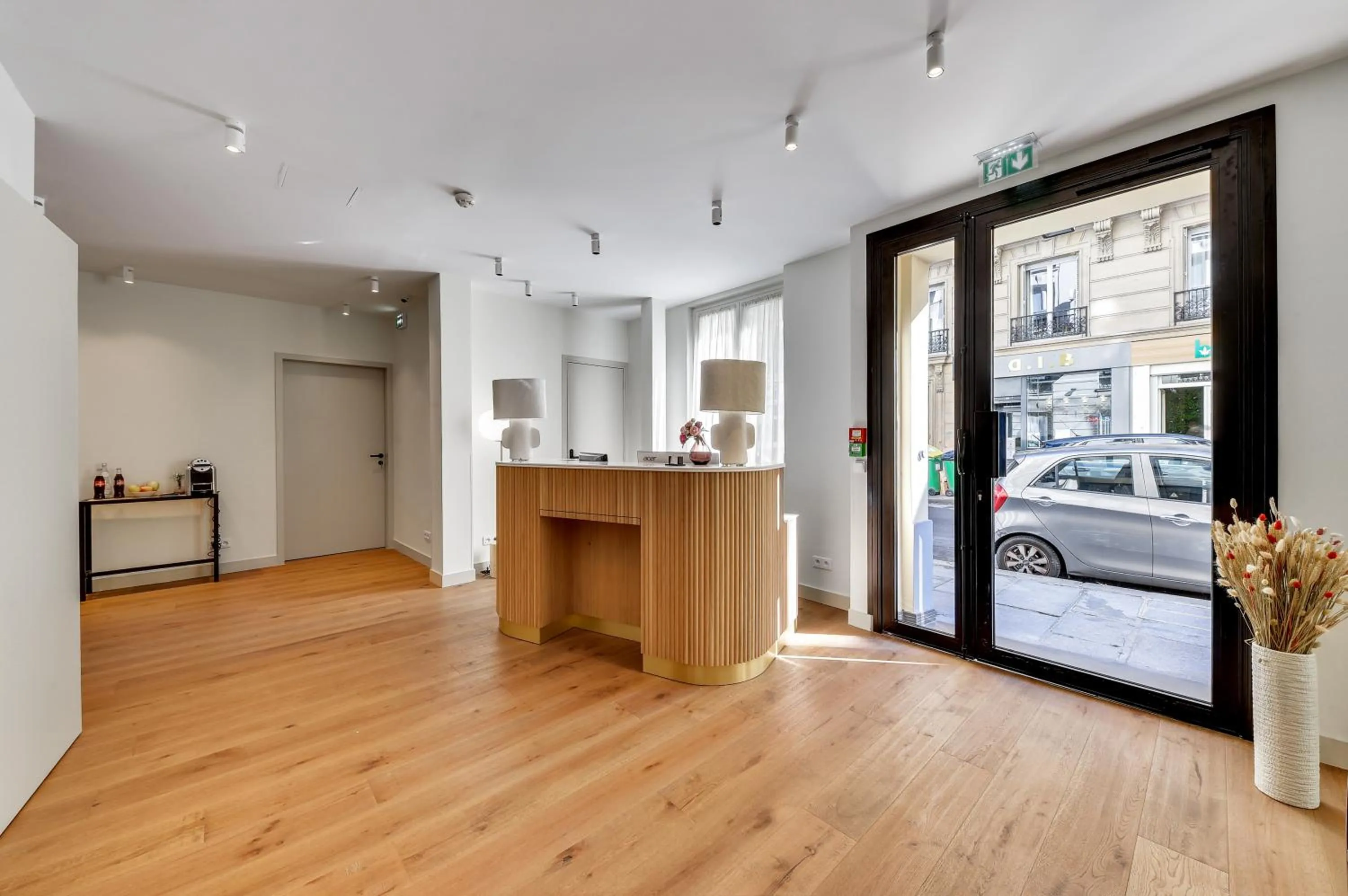 Lobby or reception in Hôtel Alexandrine Opera