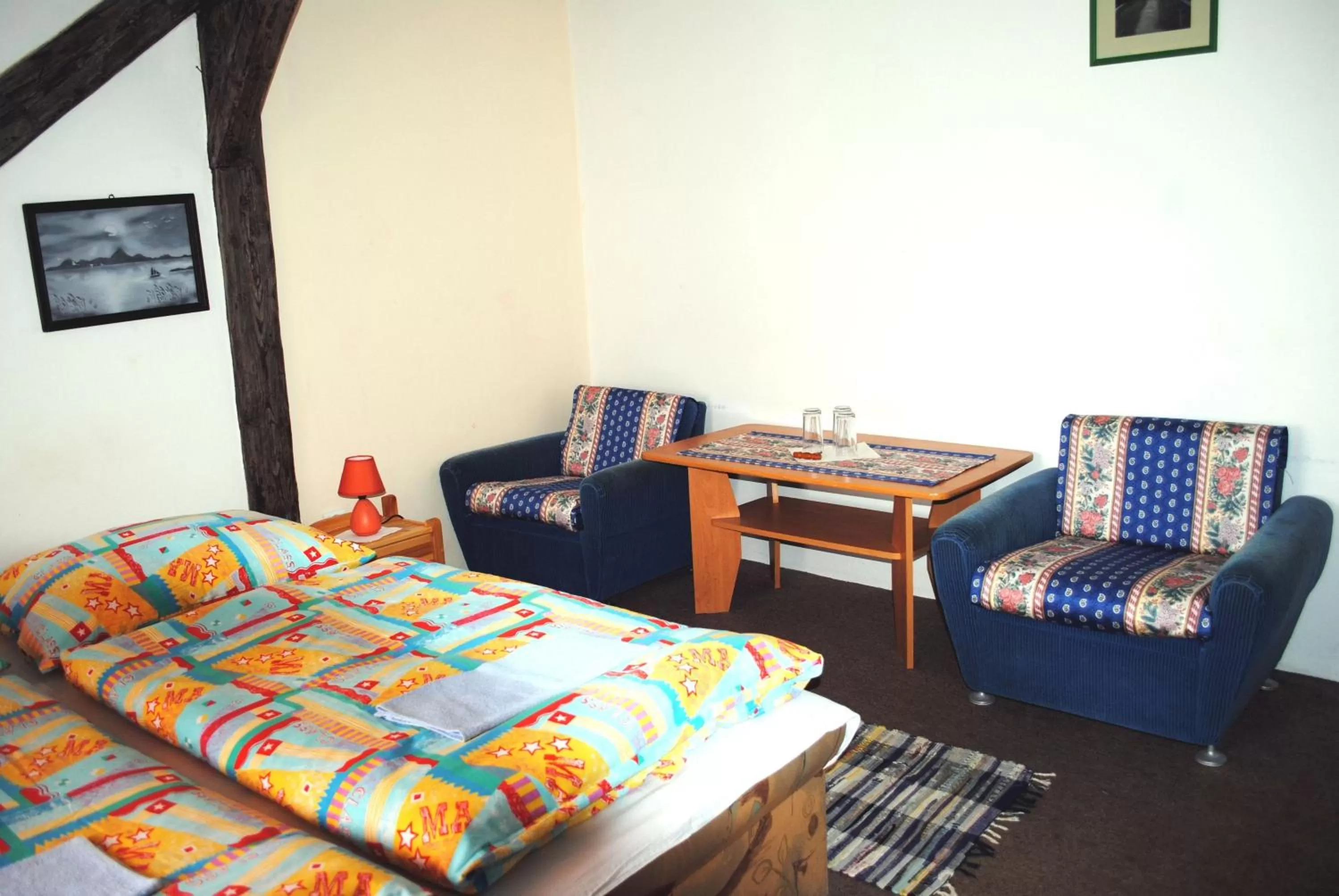 Photo of the whole room, Seating Area in Penzión Slávia