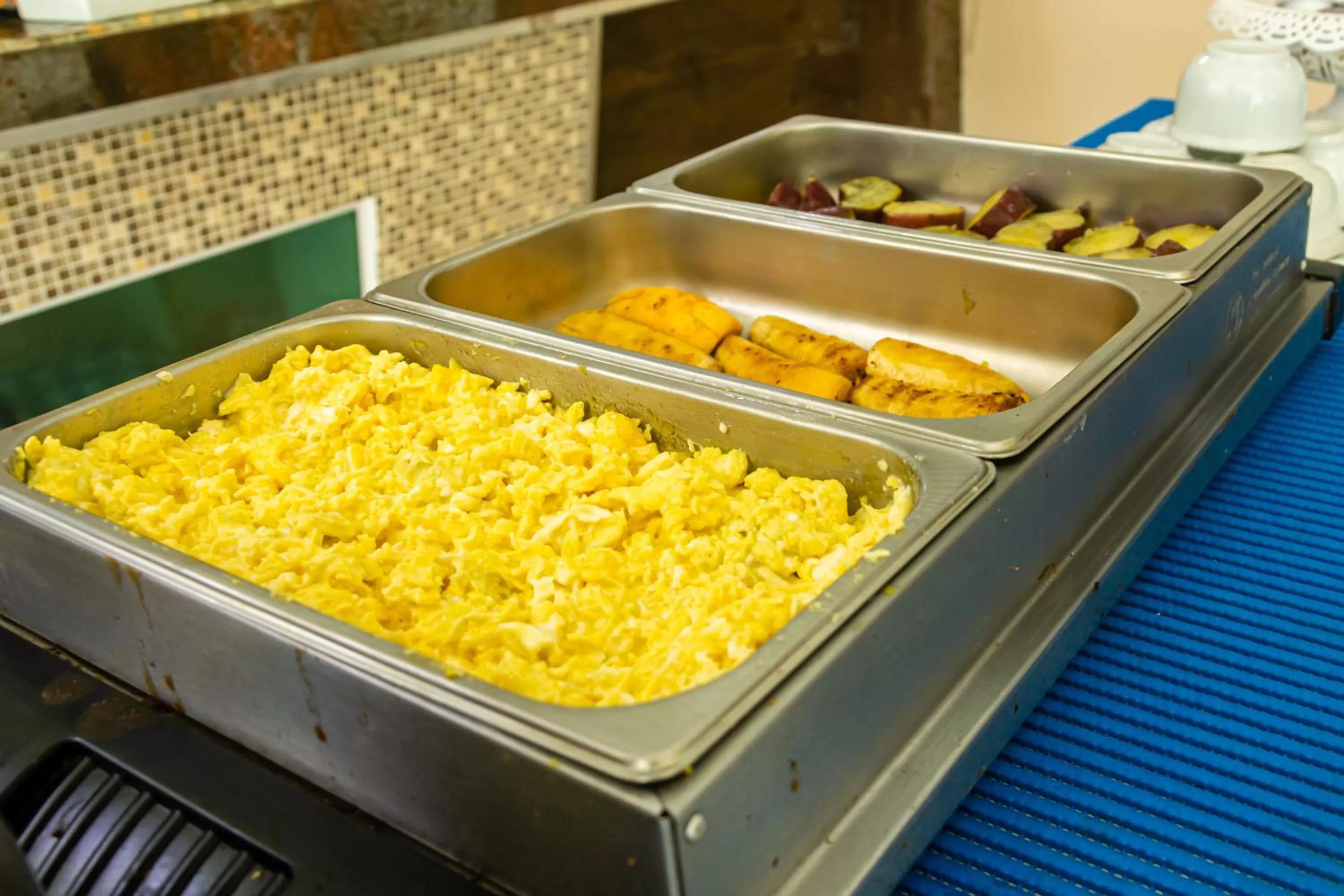 Buffet breakfast in Pousada Laguna Hotel