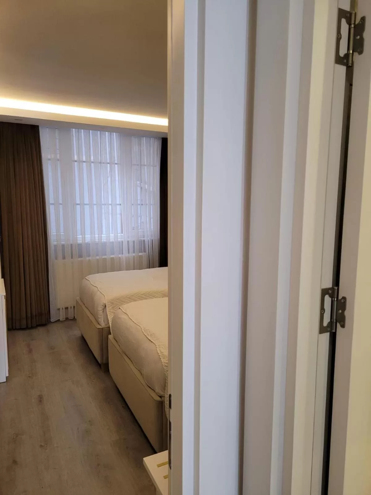 Seating area, Bed in Mr BEYAZ HOTEL