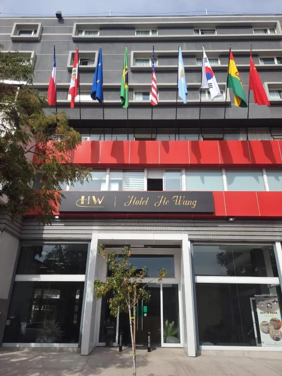 Property Building in Hotel He Wang Santiago