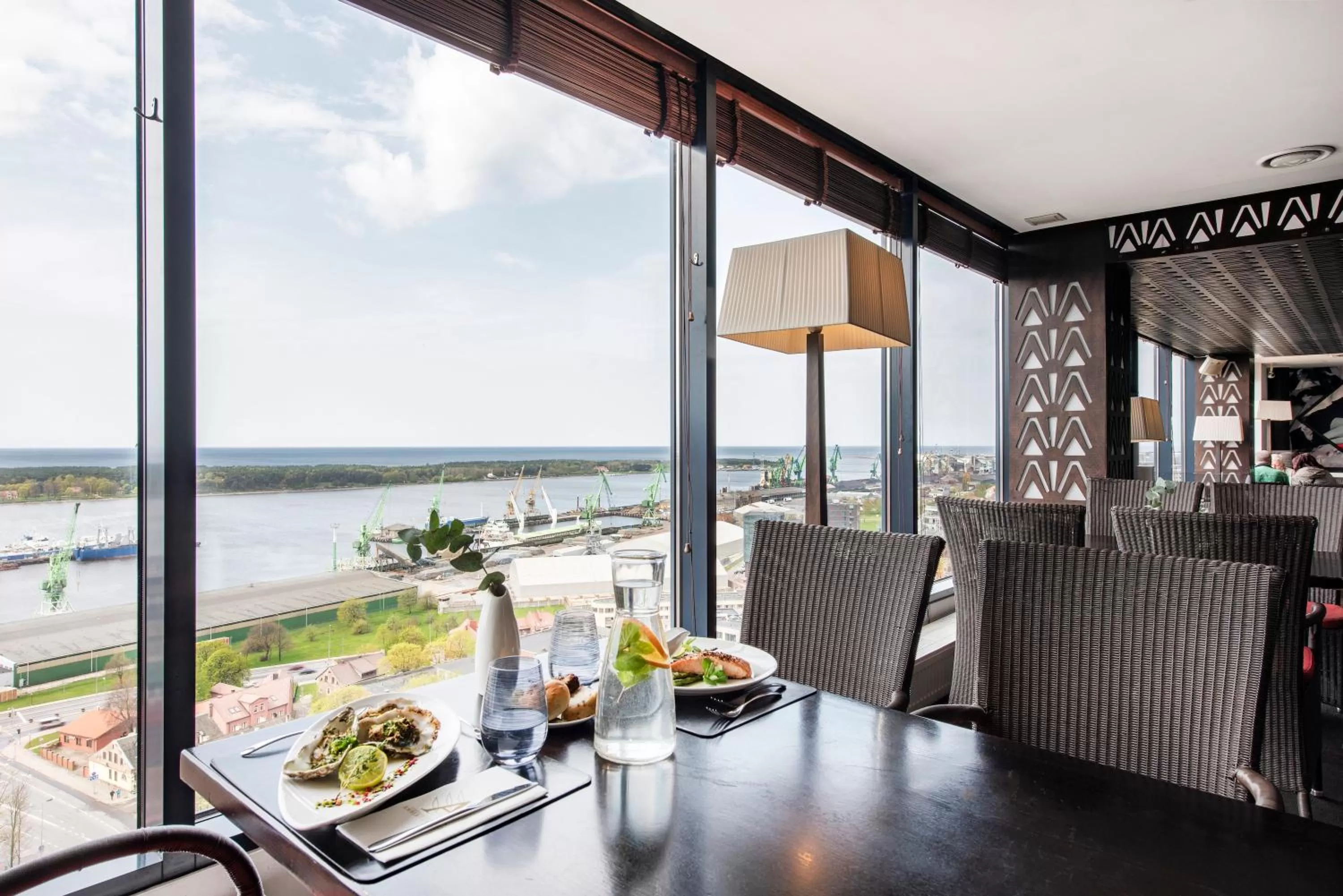 Restaurant/places to eat in Amberton Hotel Klaipeda