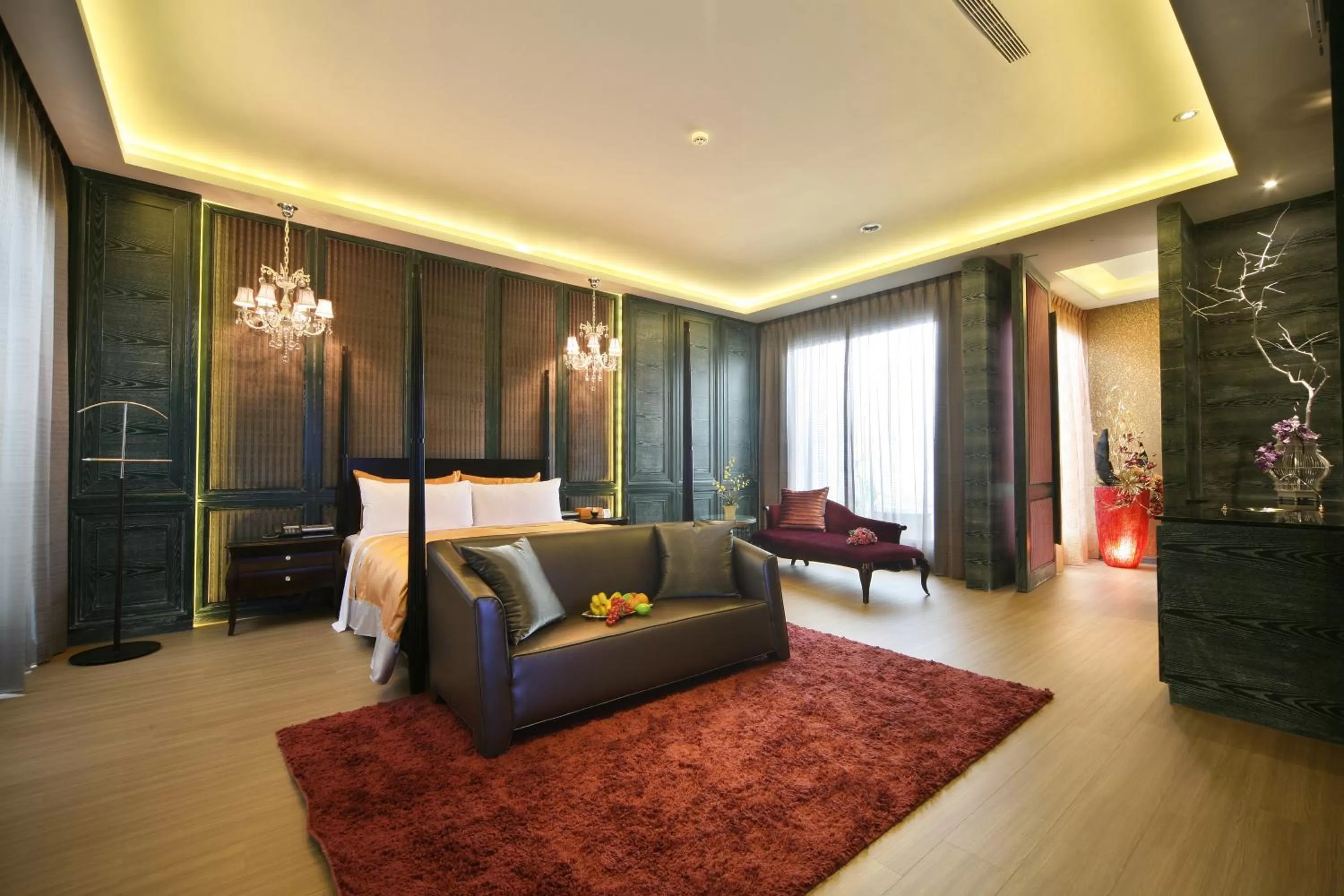 Photo of the whole room in Han Guan Motel