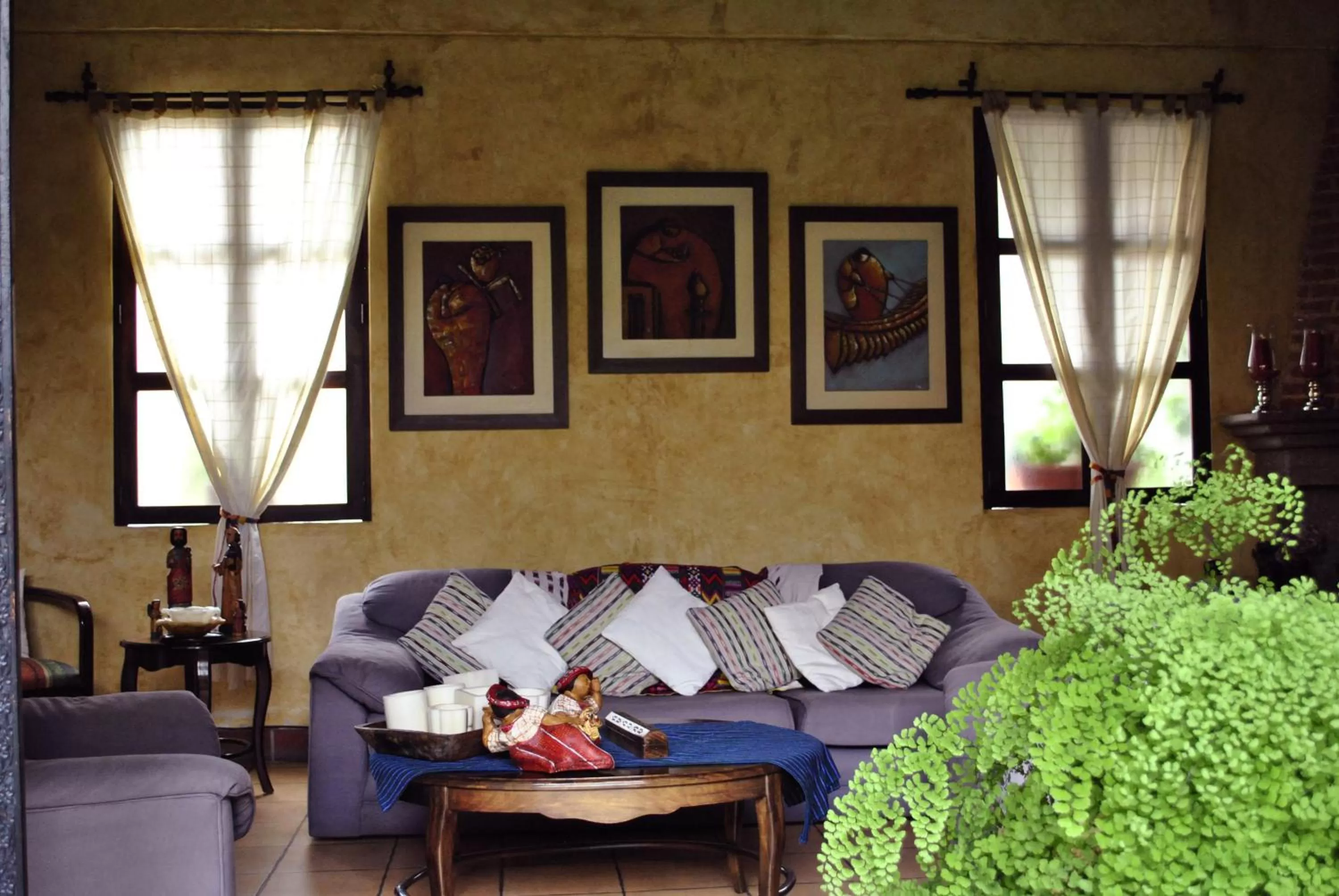 Living room in Hotel Las Marias