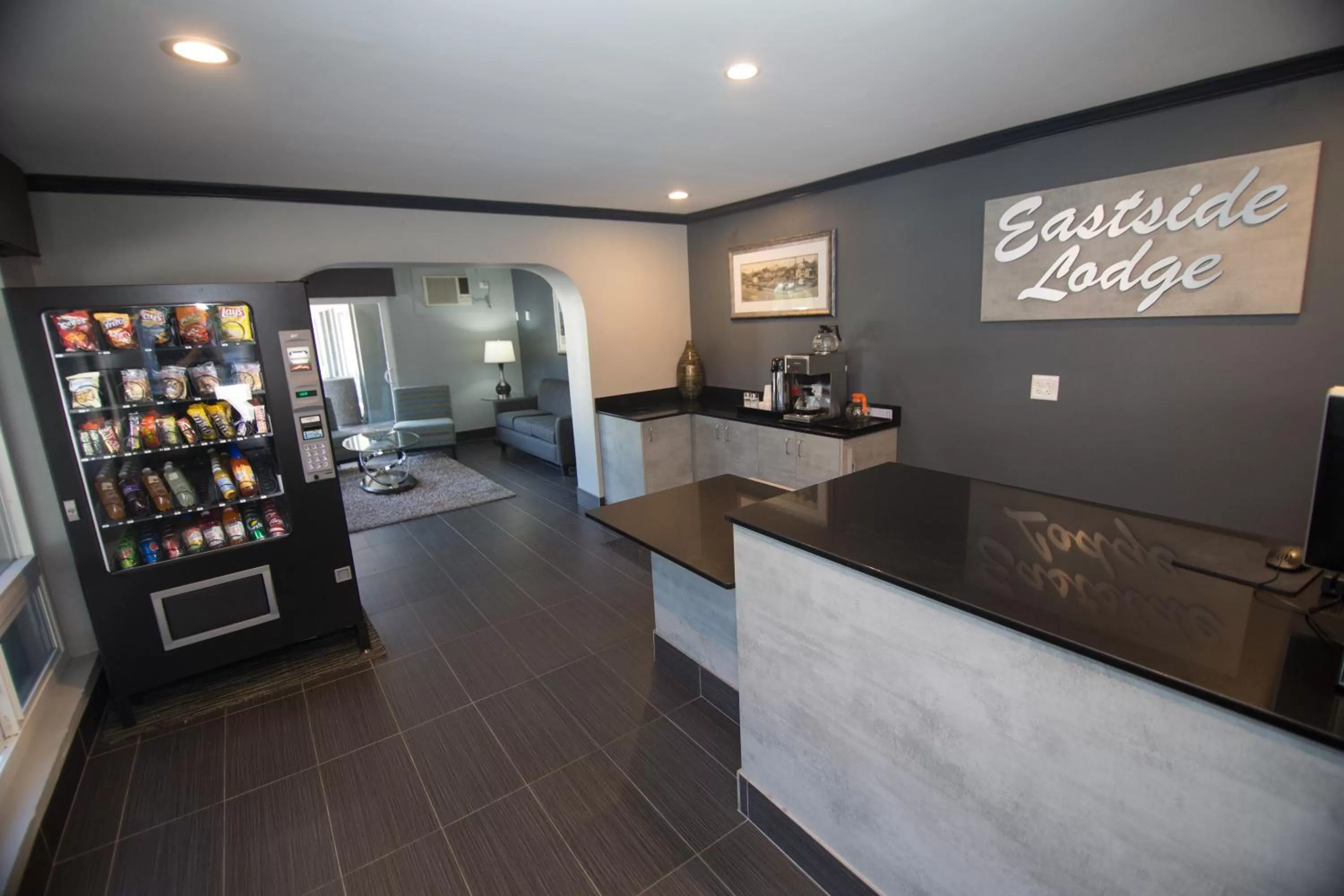 Lobby or reception in Eastside Lodge