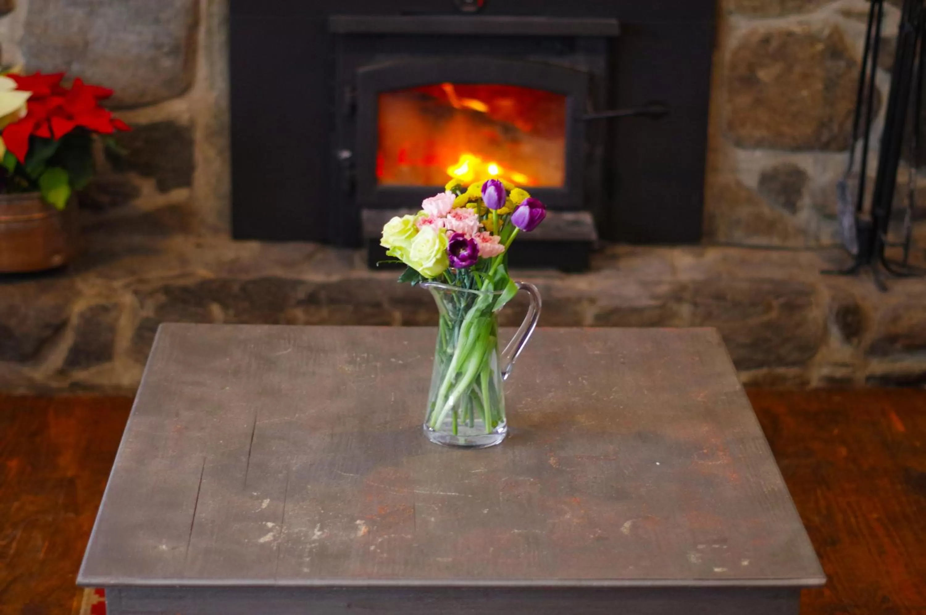 Communal lounge/ TV room in The Wilmington Inn