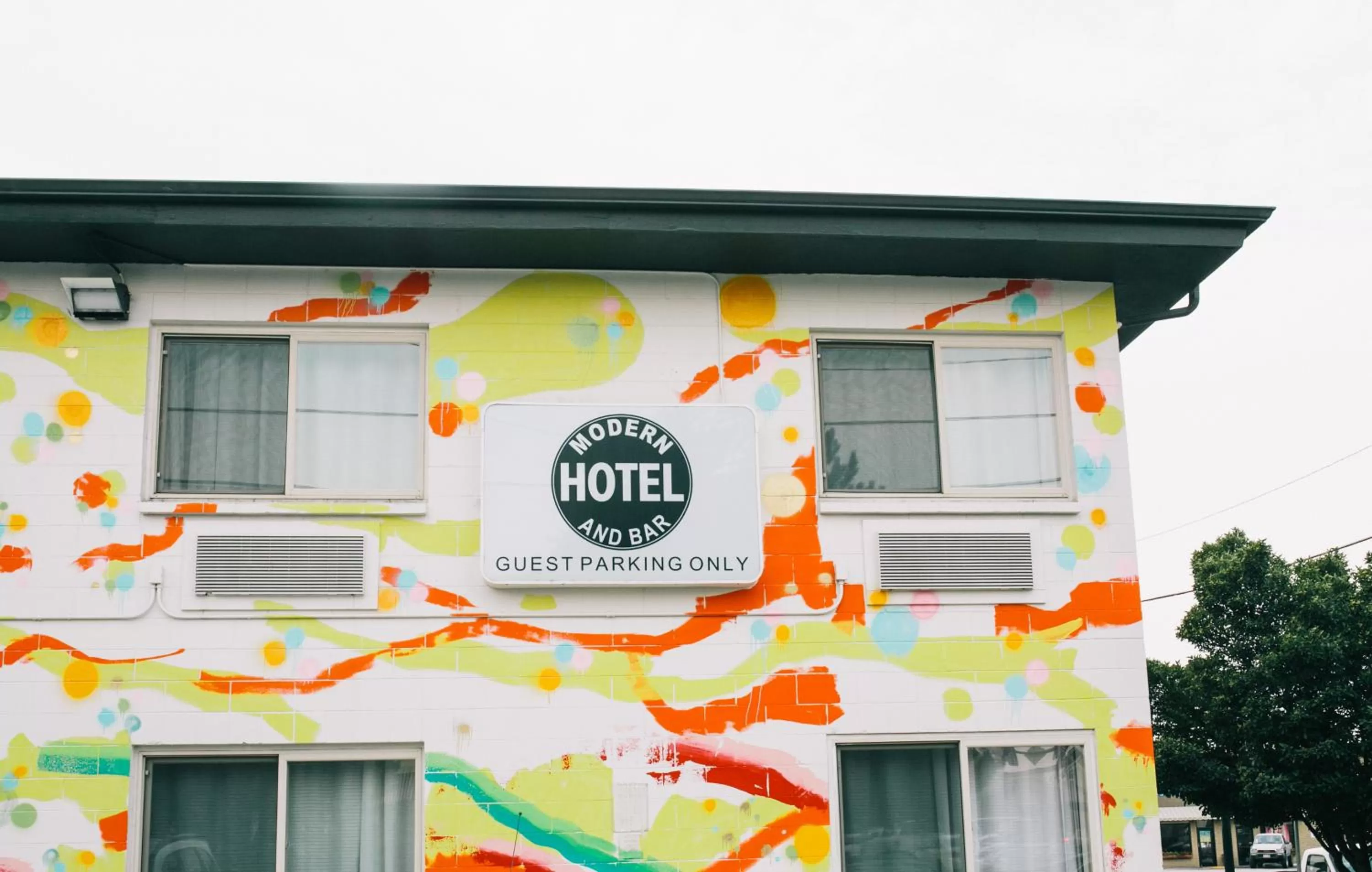 Property building in Modern Hotel