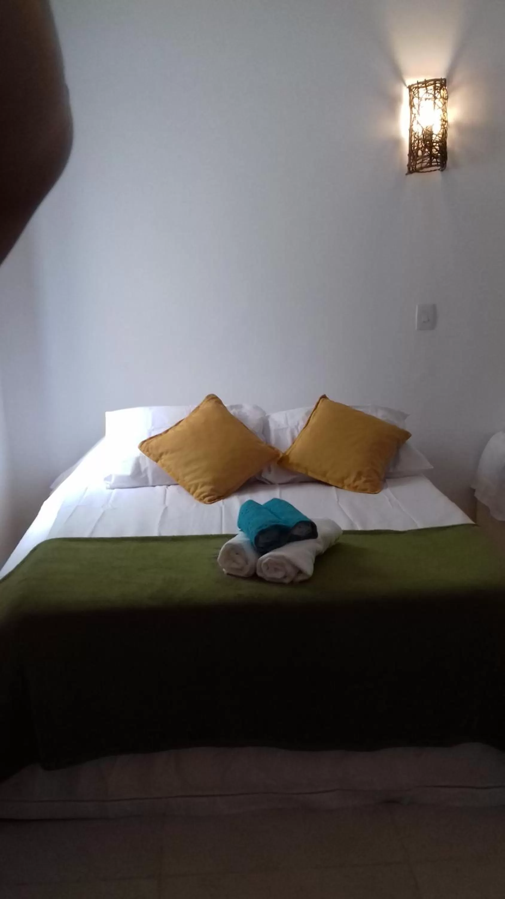 Bed in Pousada Boa Vida