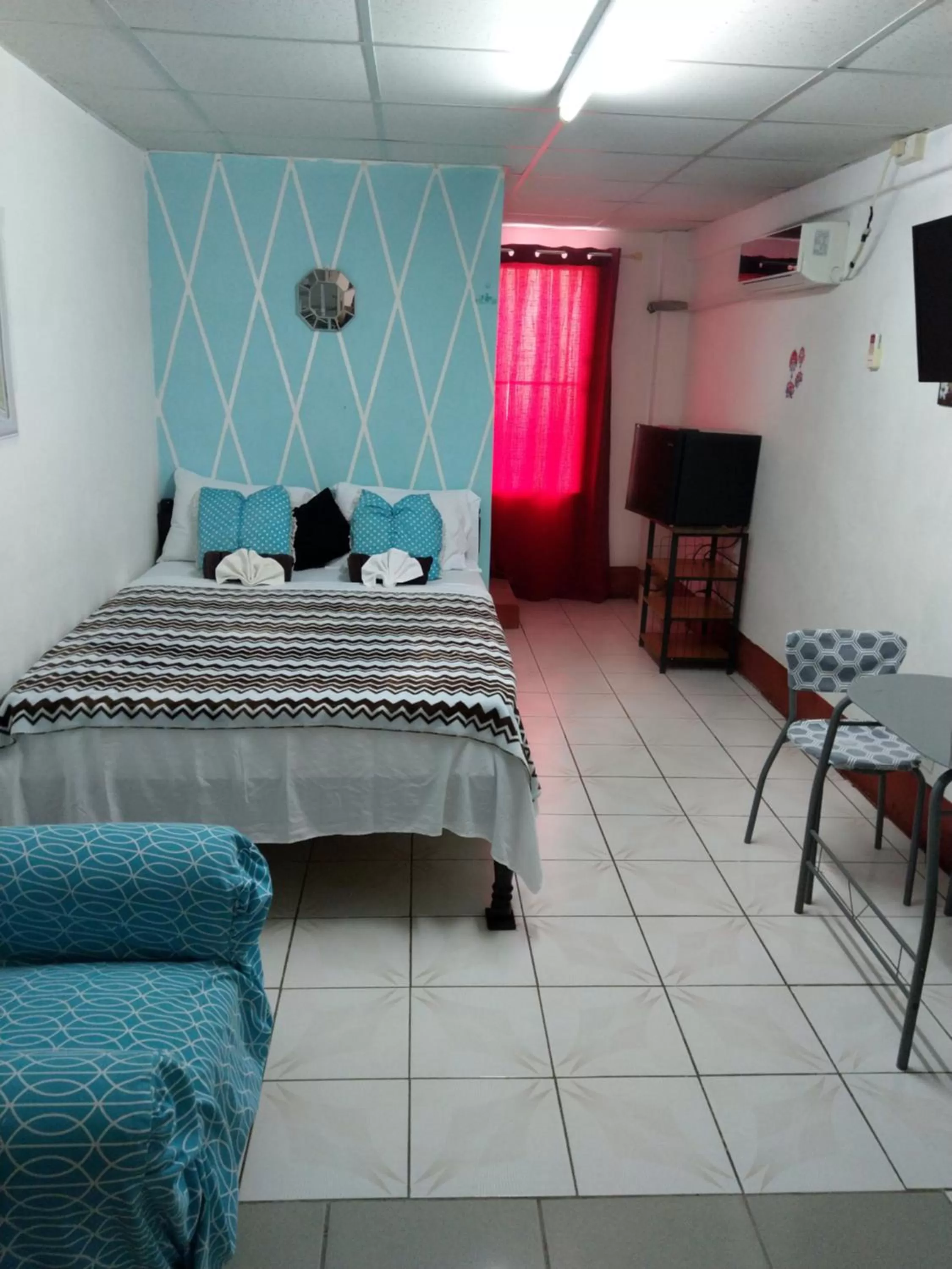 Bed in The Red Hut Inn