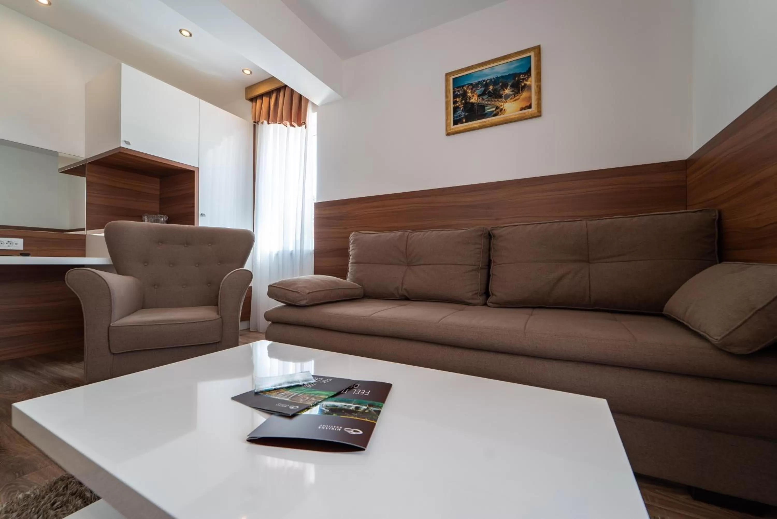 Living room in Hotel Mirjana & Rastoke