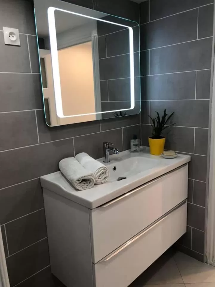 Bathroom in Les Terrasses d'Angoulême