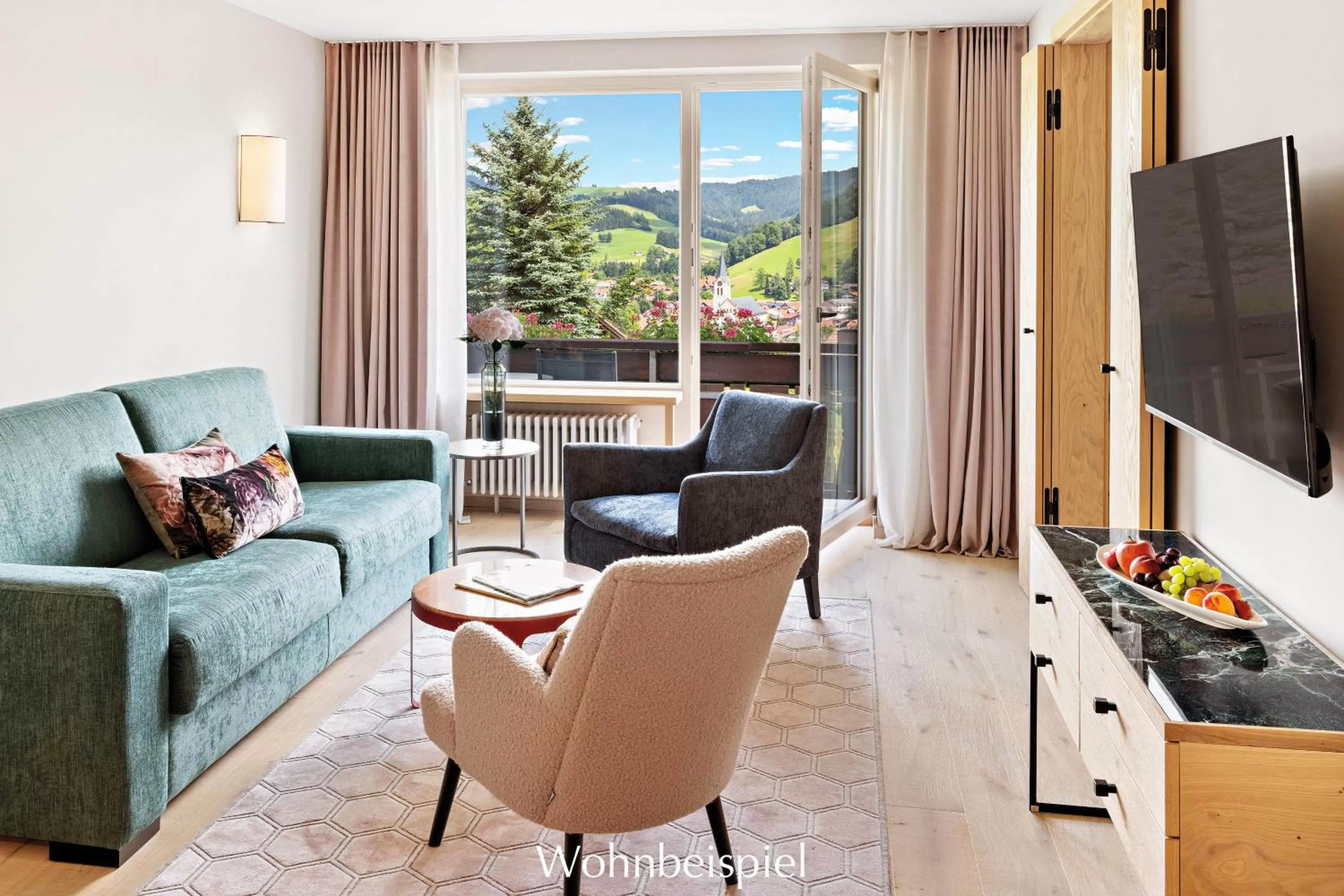 Living room in Allgäu Sonne