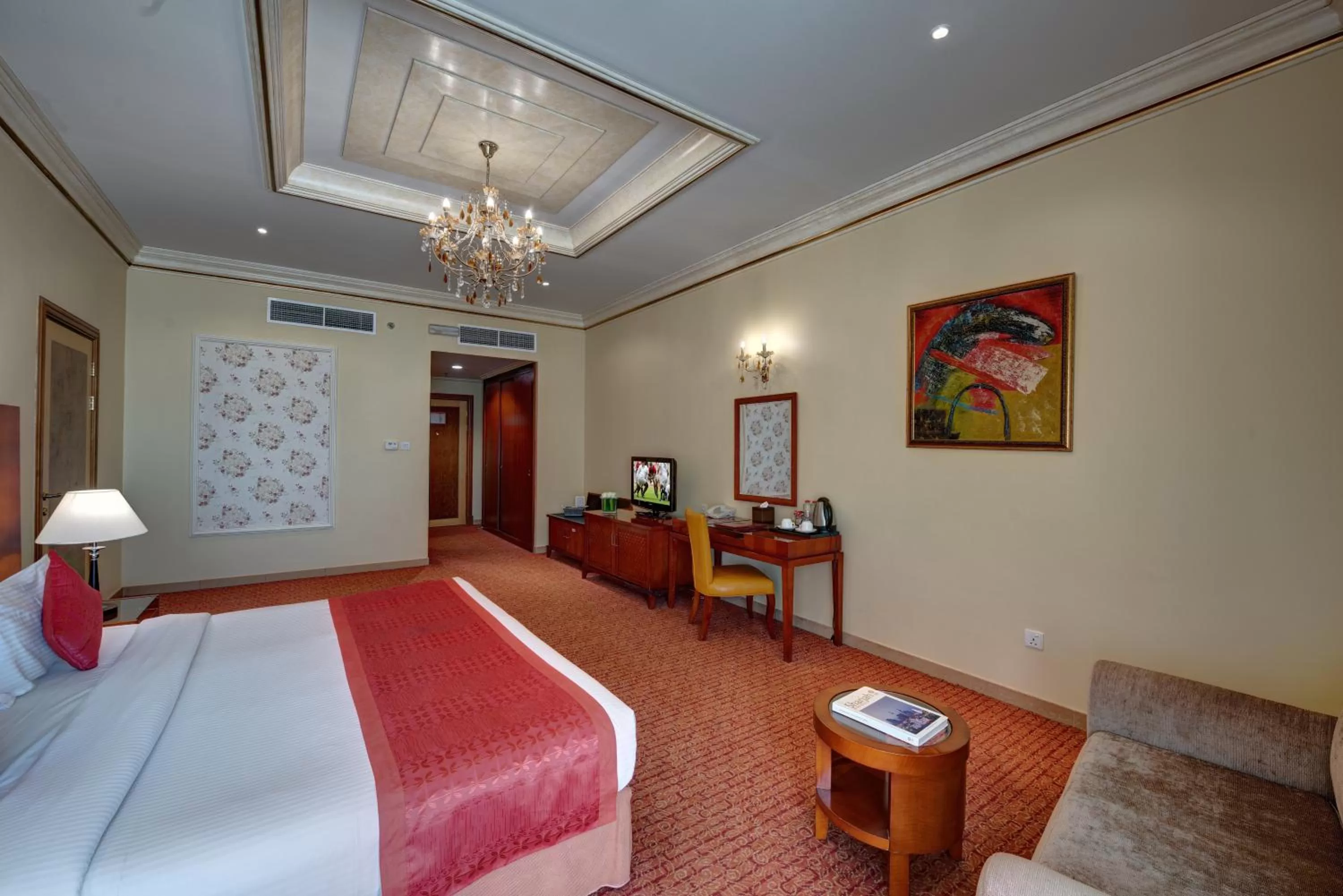 Balcony/Terrace, Bed in Sahara Beach Resort & Spa