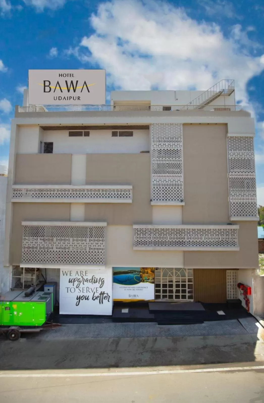 Property building in Hotel Bawa Udaipur