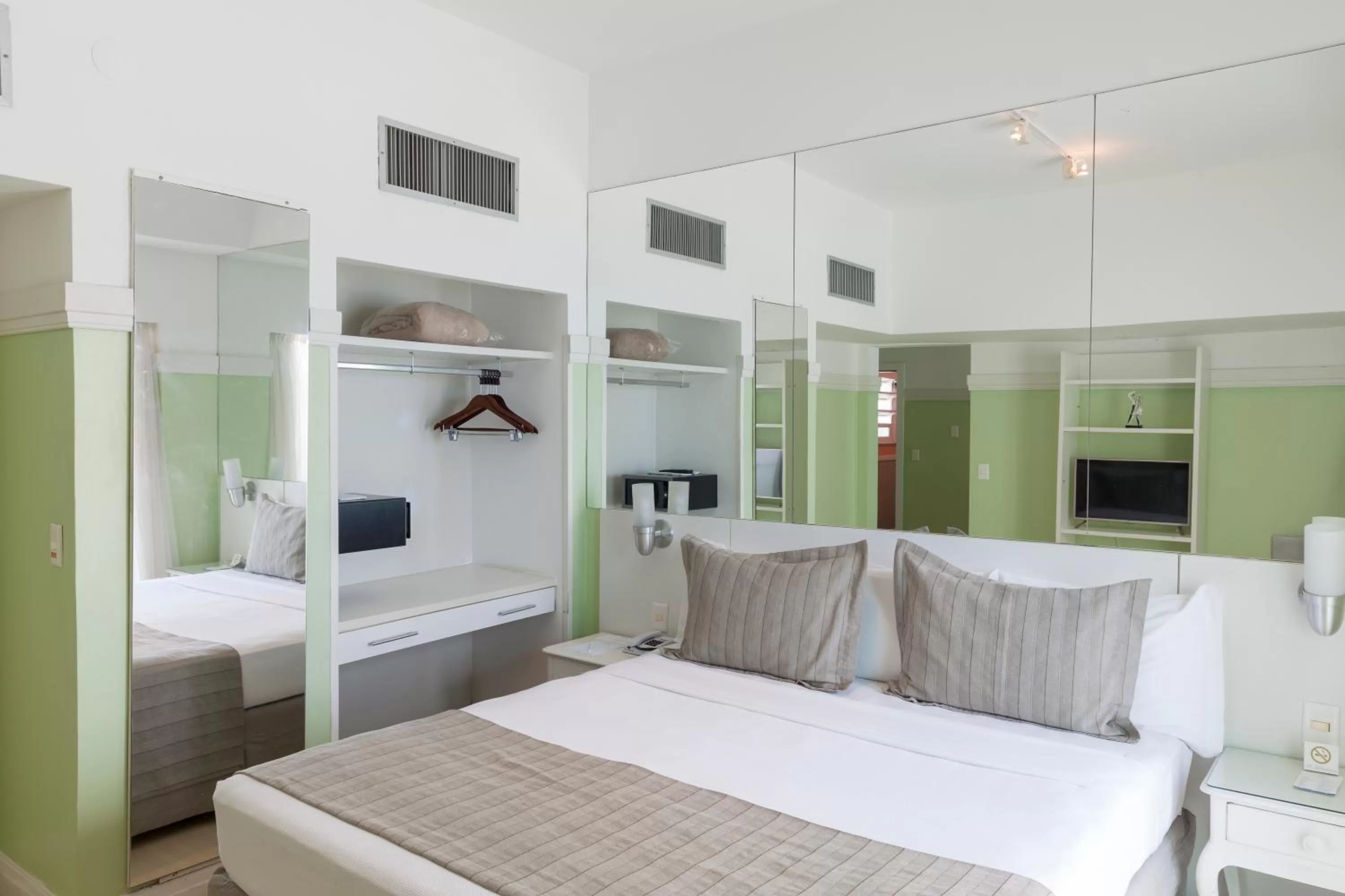 Bed in Olinda Rio Hotel