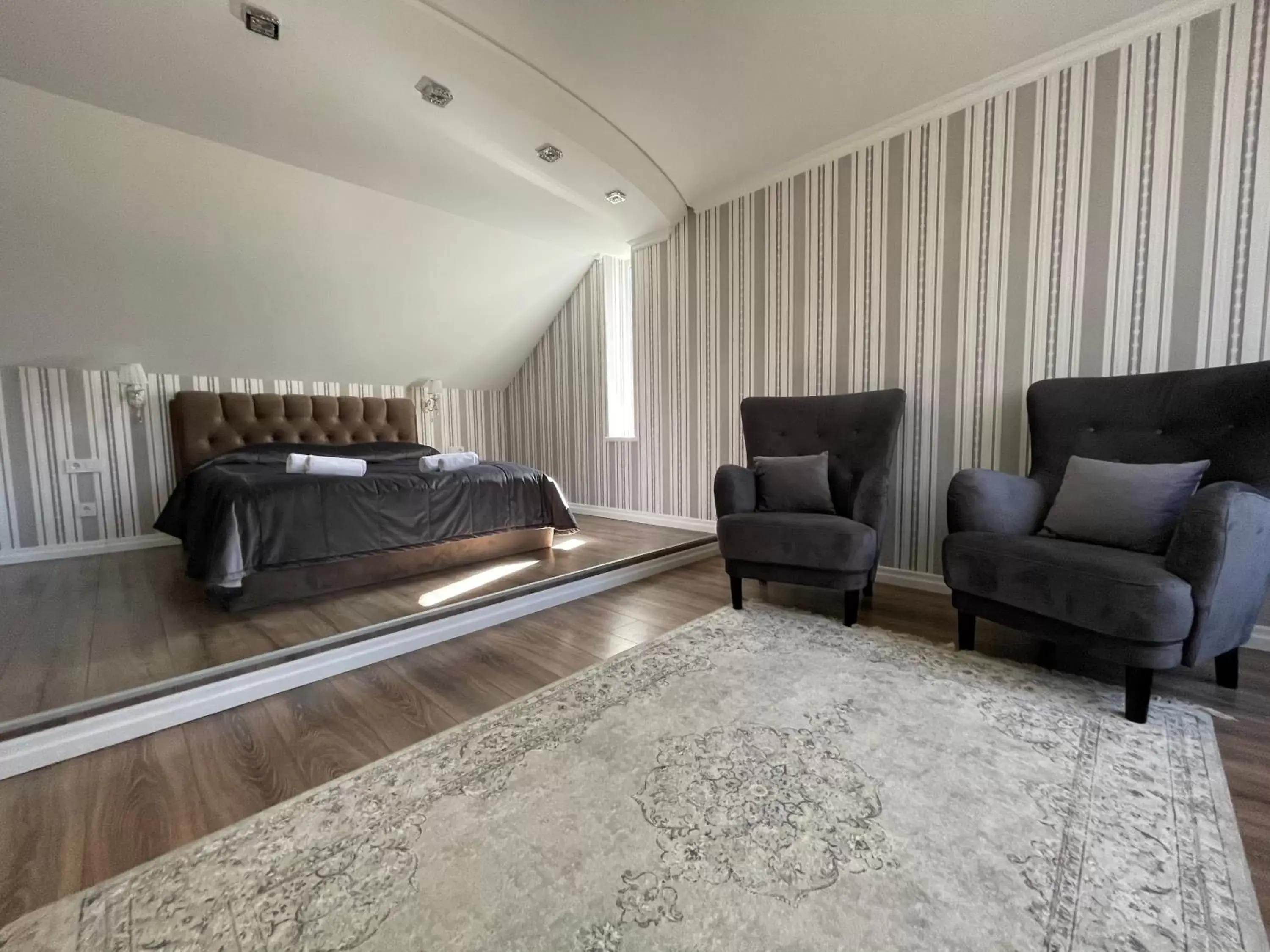 Luxury Family Room with Balcony in Palanga Park Hotel Luxury Family Room with Balcony in Palanga Park Hotel