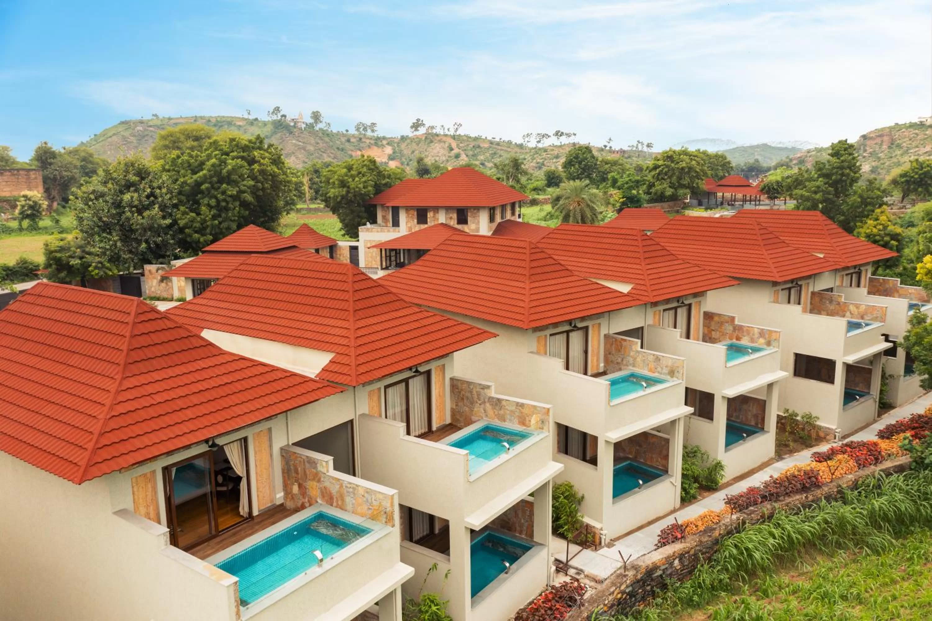 Property building in Sarasiruham Resort - Private Pool Villa in Udaipur