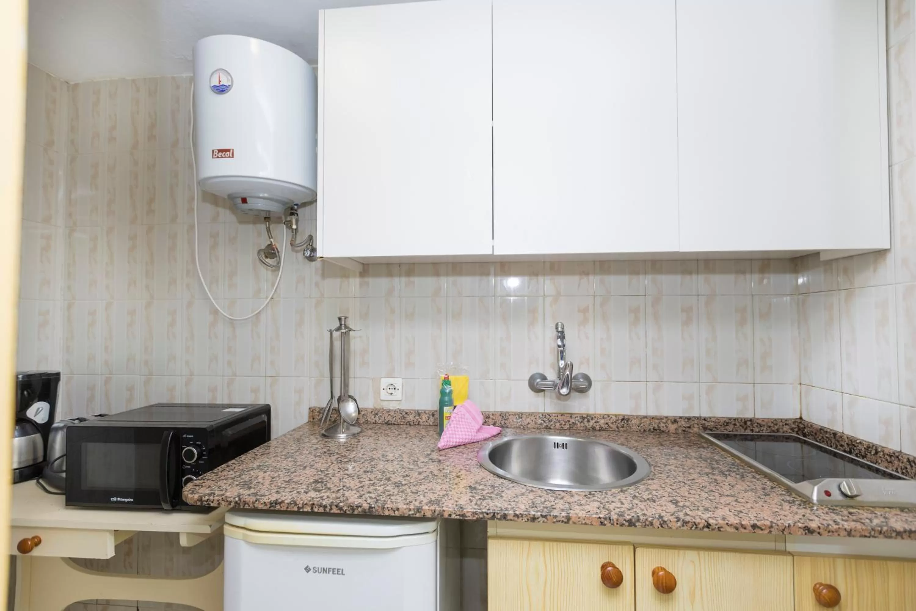 Kitchen or kitchenette in Hotel LIVVO Veril Playa