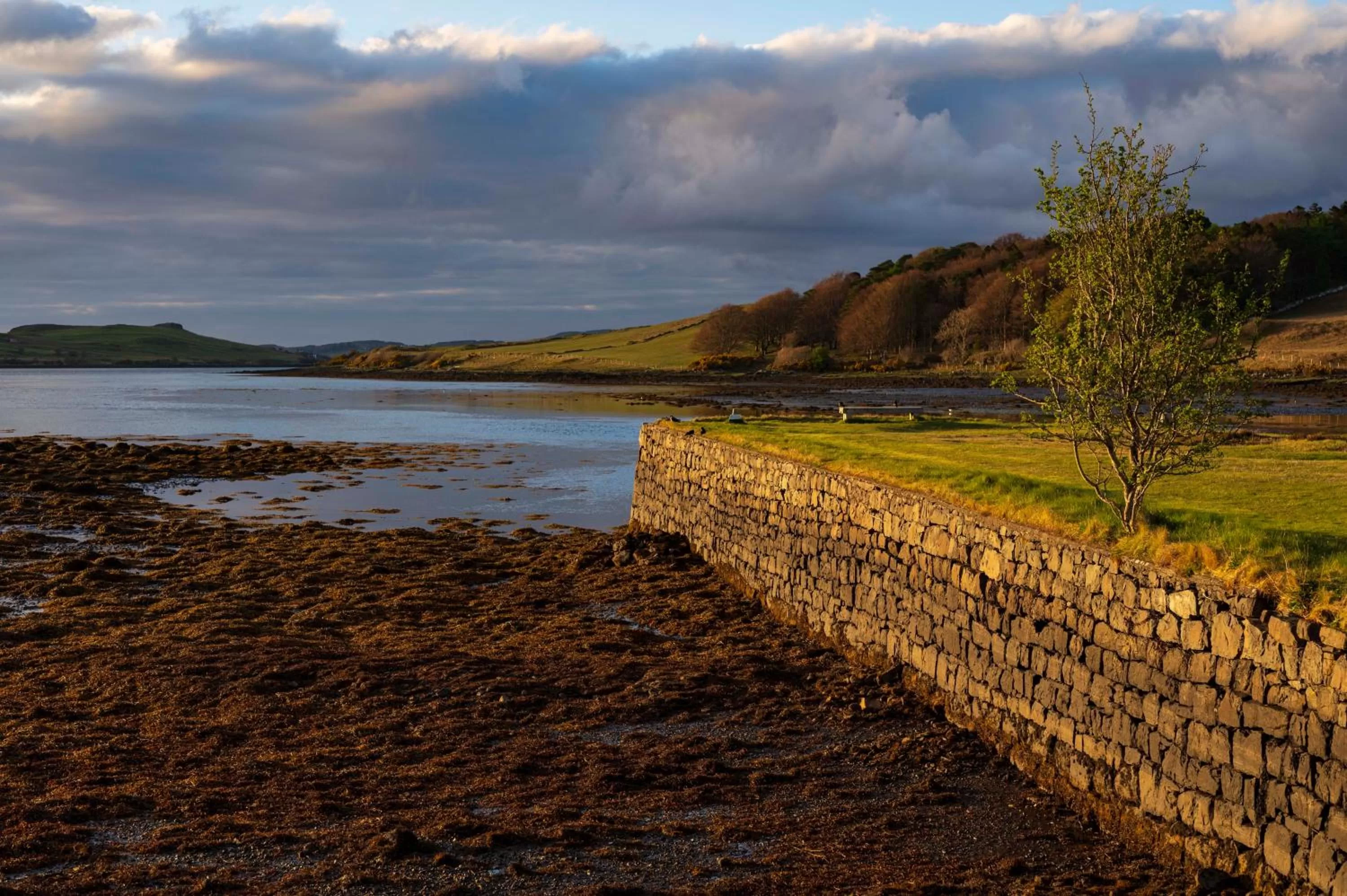 Sea view in Skeabost House Hotel