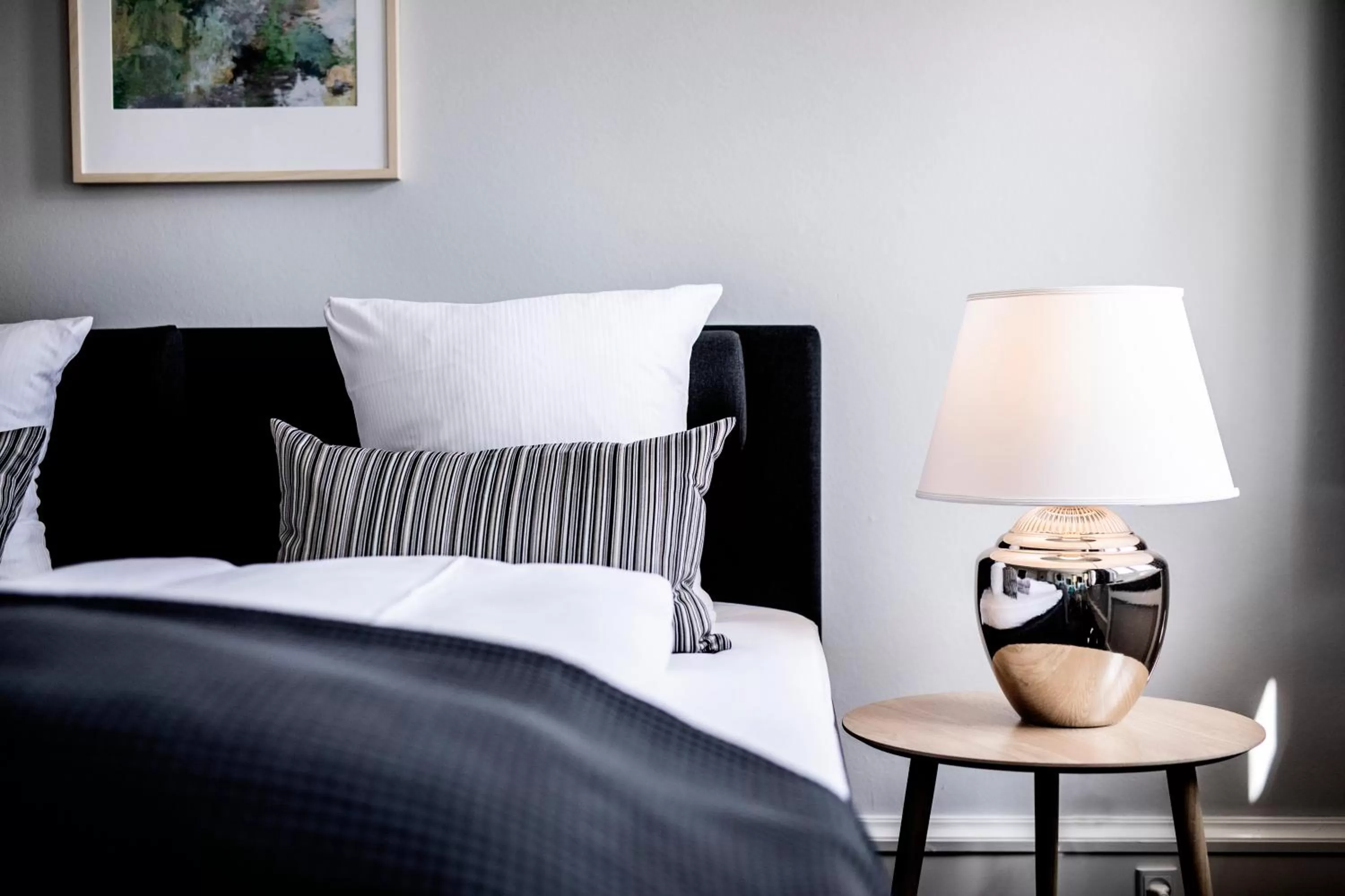 Bed in Hotel Fredensborg Store Kro