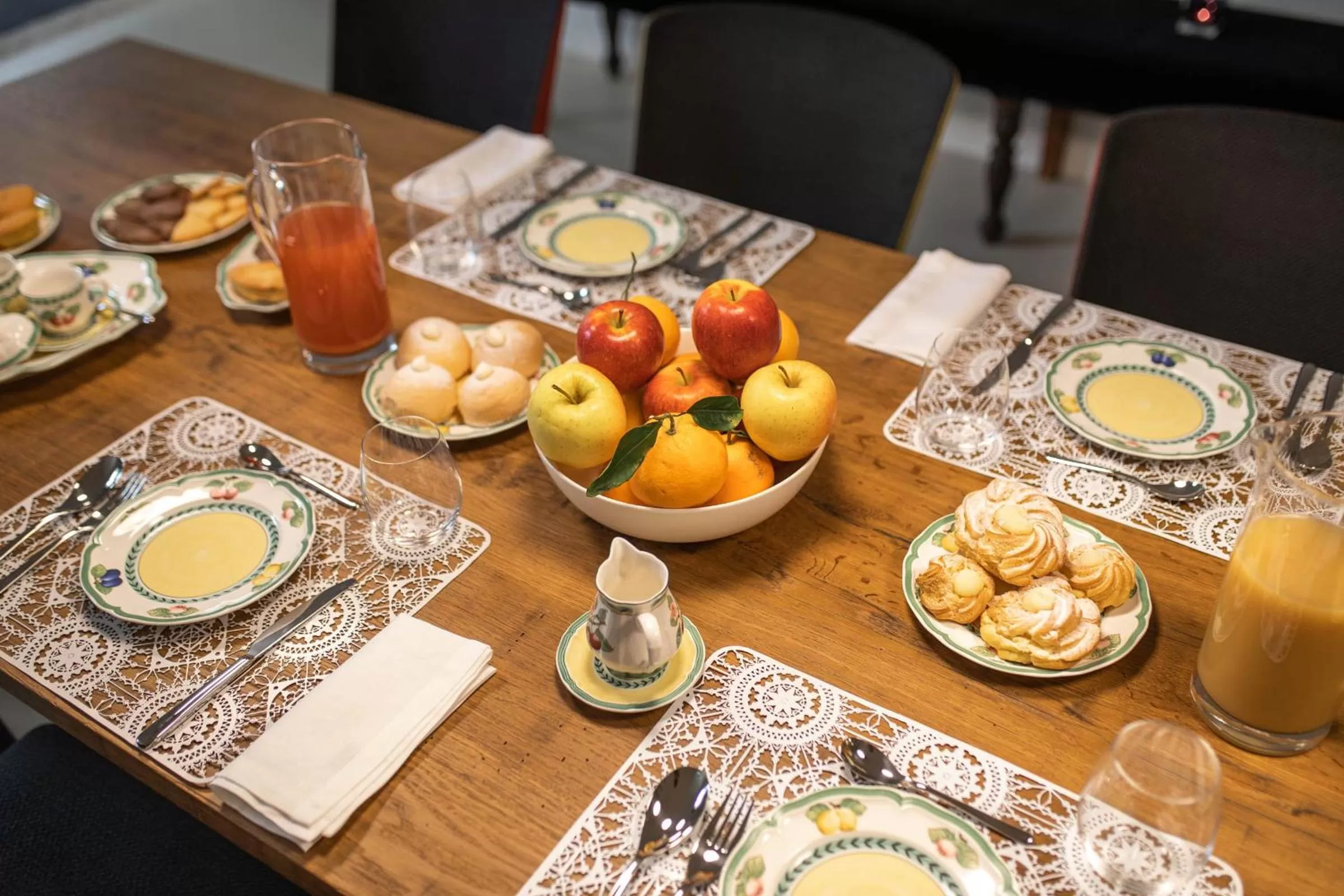 Food and drinks in Il Sogno delle Benedettine