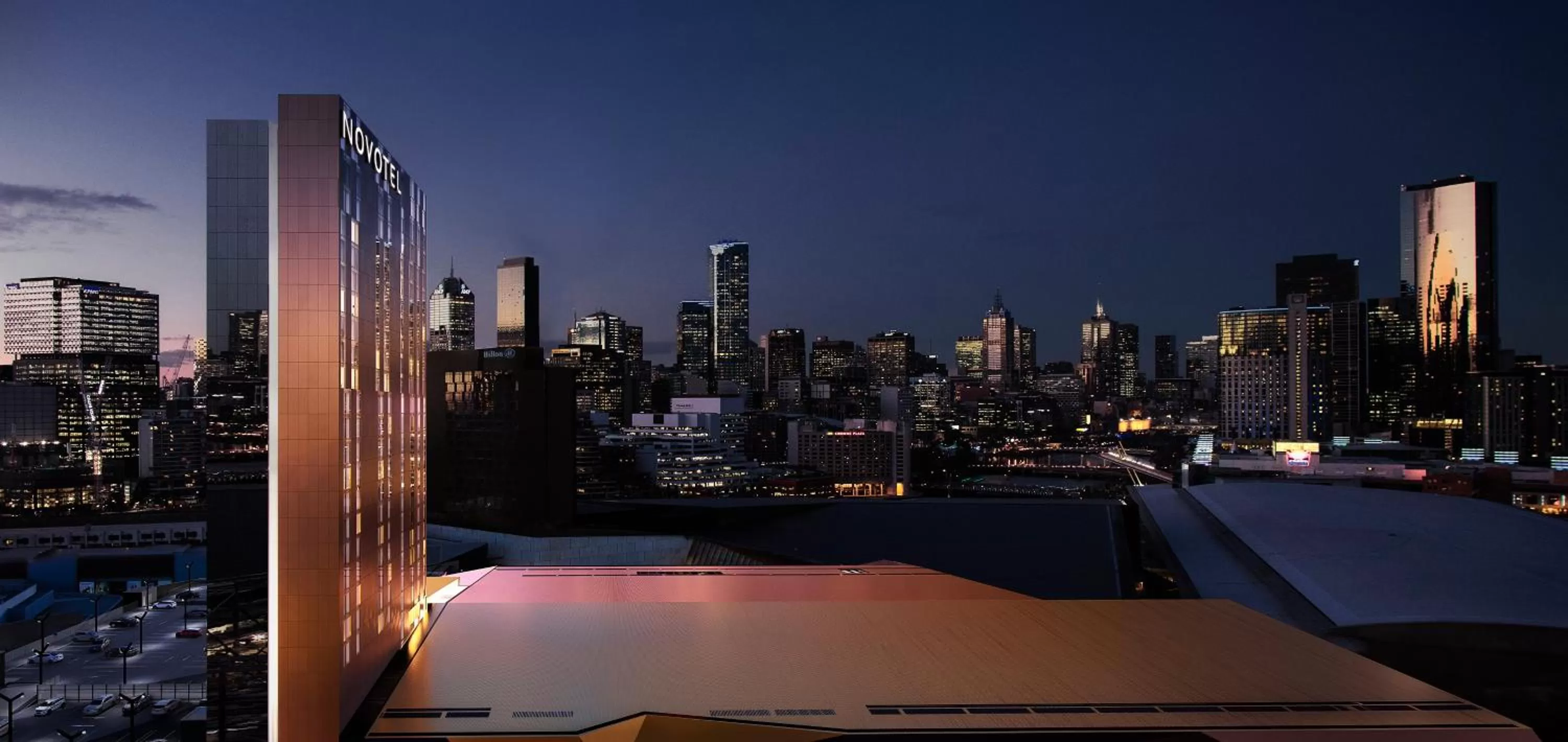 Property building in Novotel Melbourne South Wharf