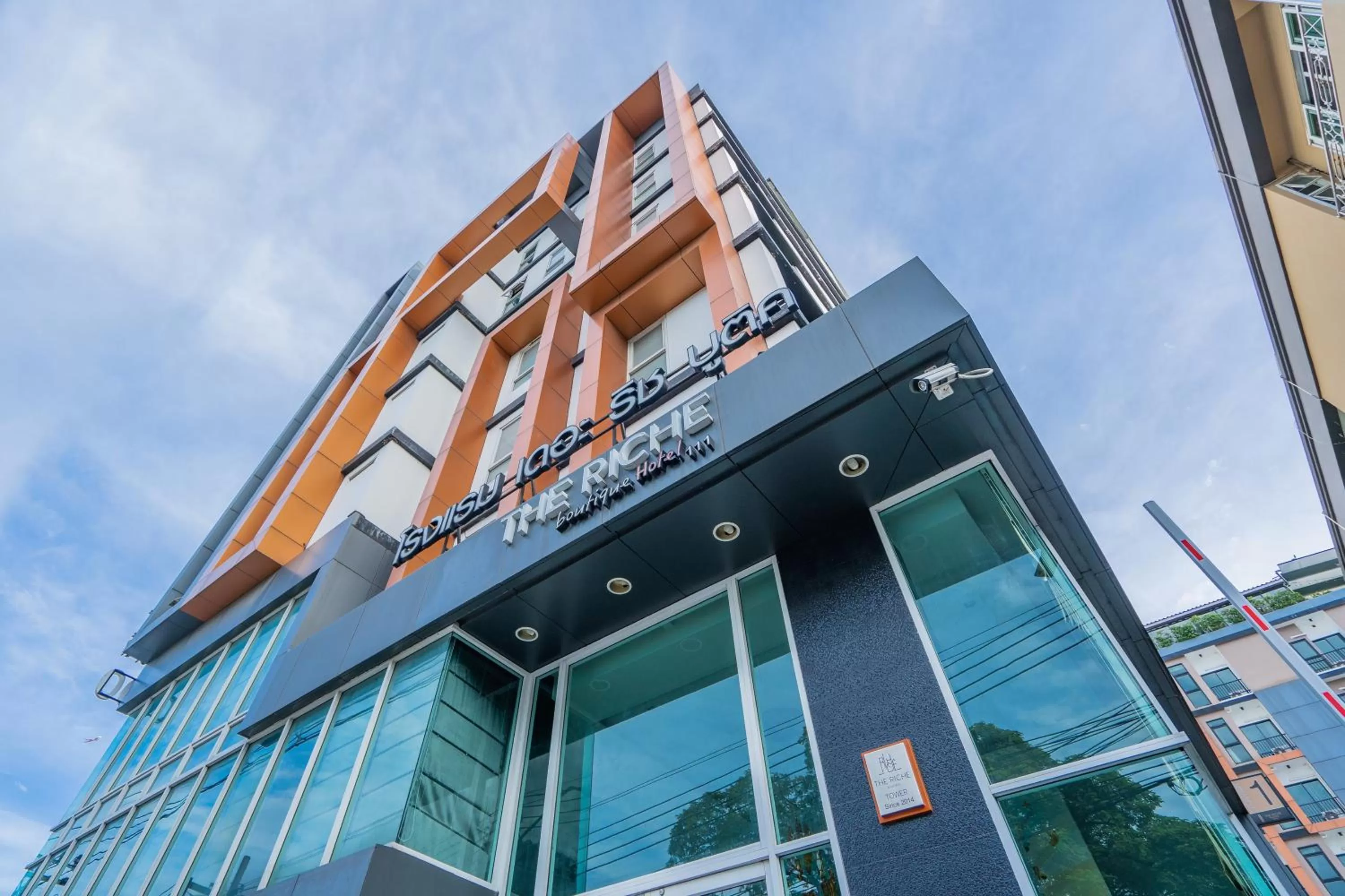 Property building in The Riche Boutique Hotel Don Mueang Airport