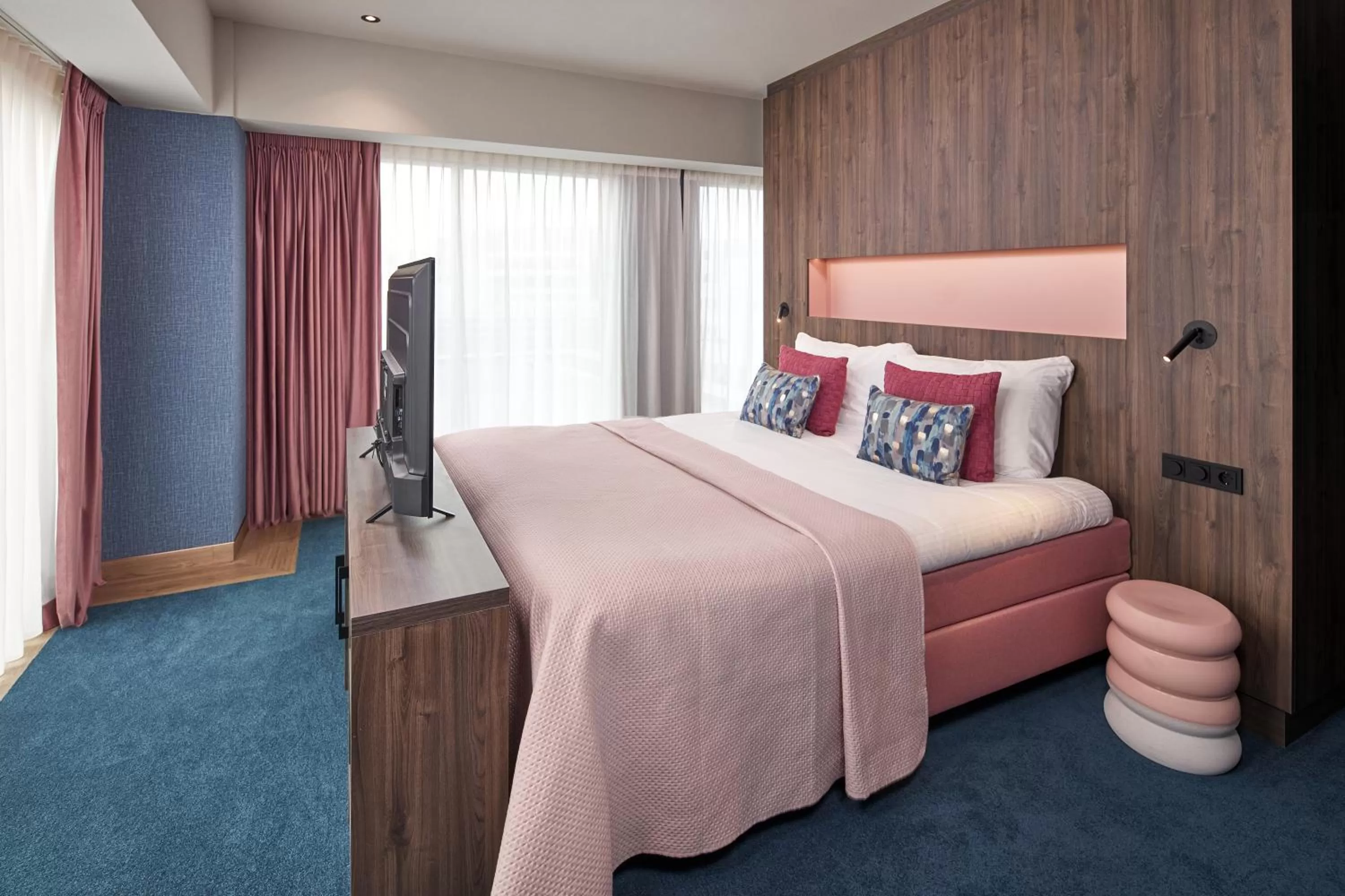 Bed in Van der Valk Hotel Haarlem